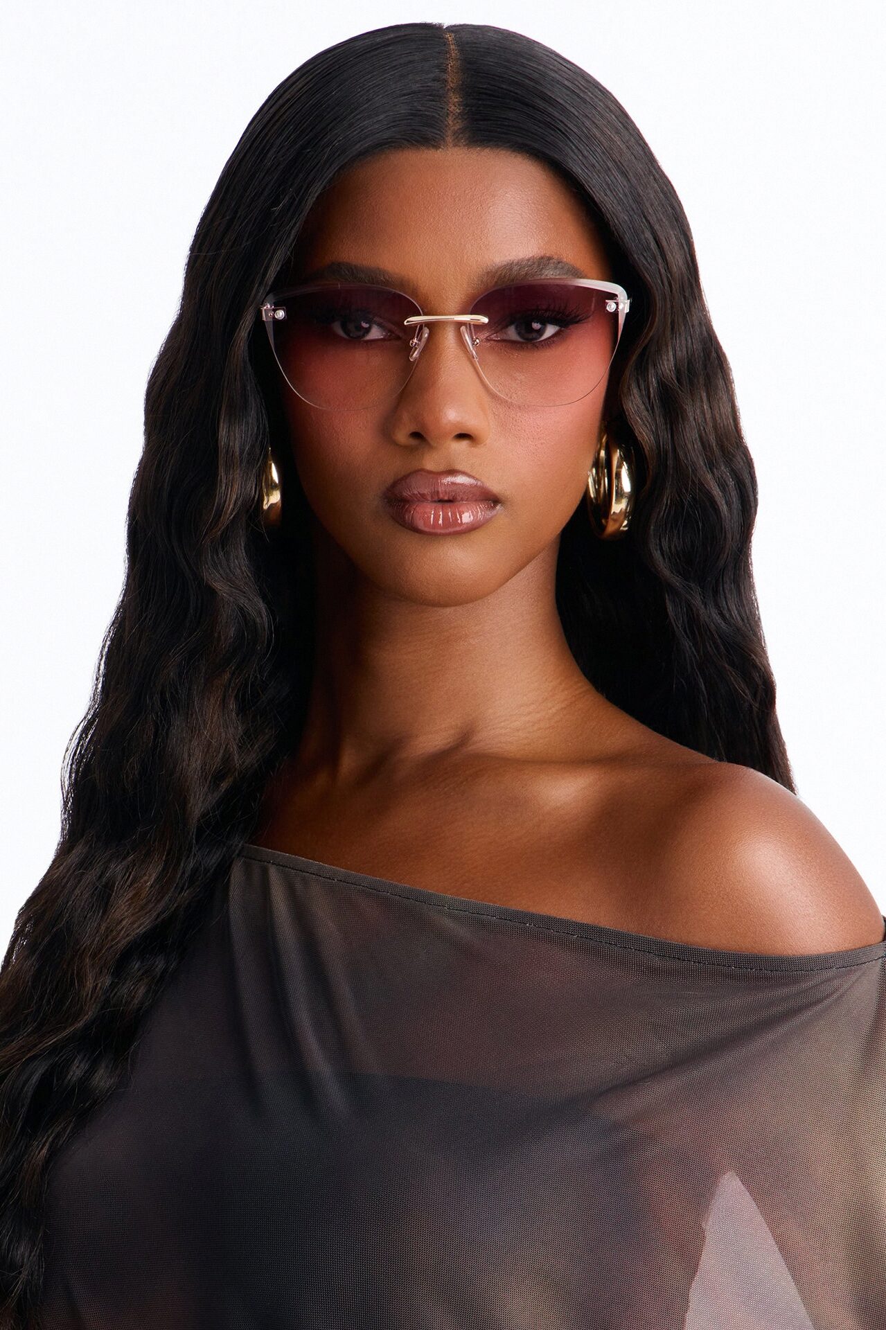 Next To You Sunglasses - Pink/combo