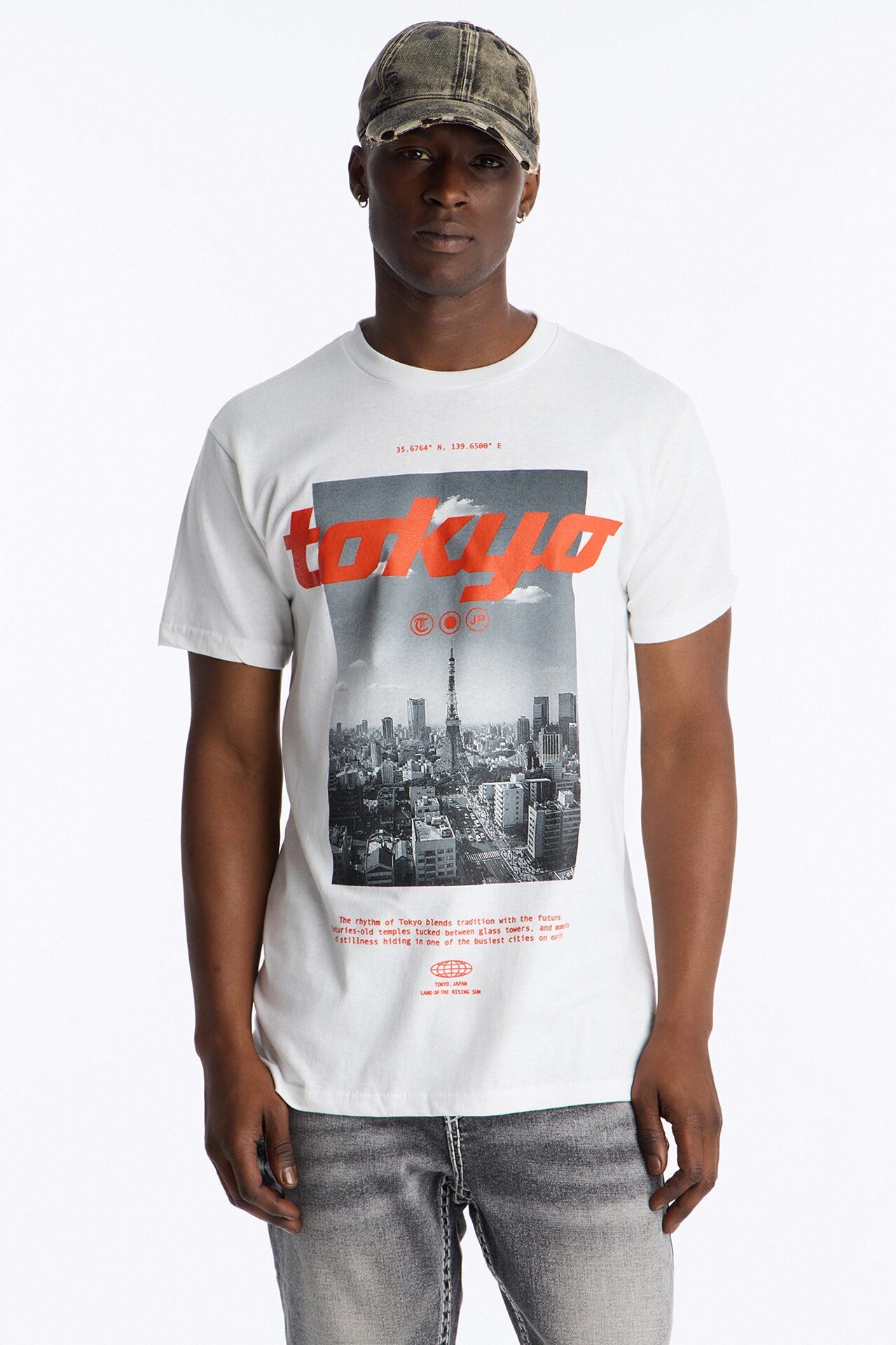Tokyo Tower Short Sleeve Tee - White