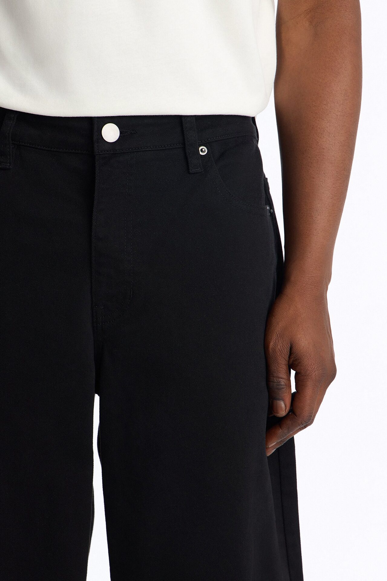 Mac Chino Baggy 5 Pocket Pant - Black