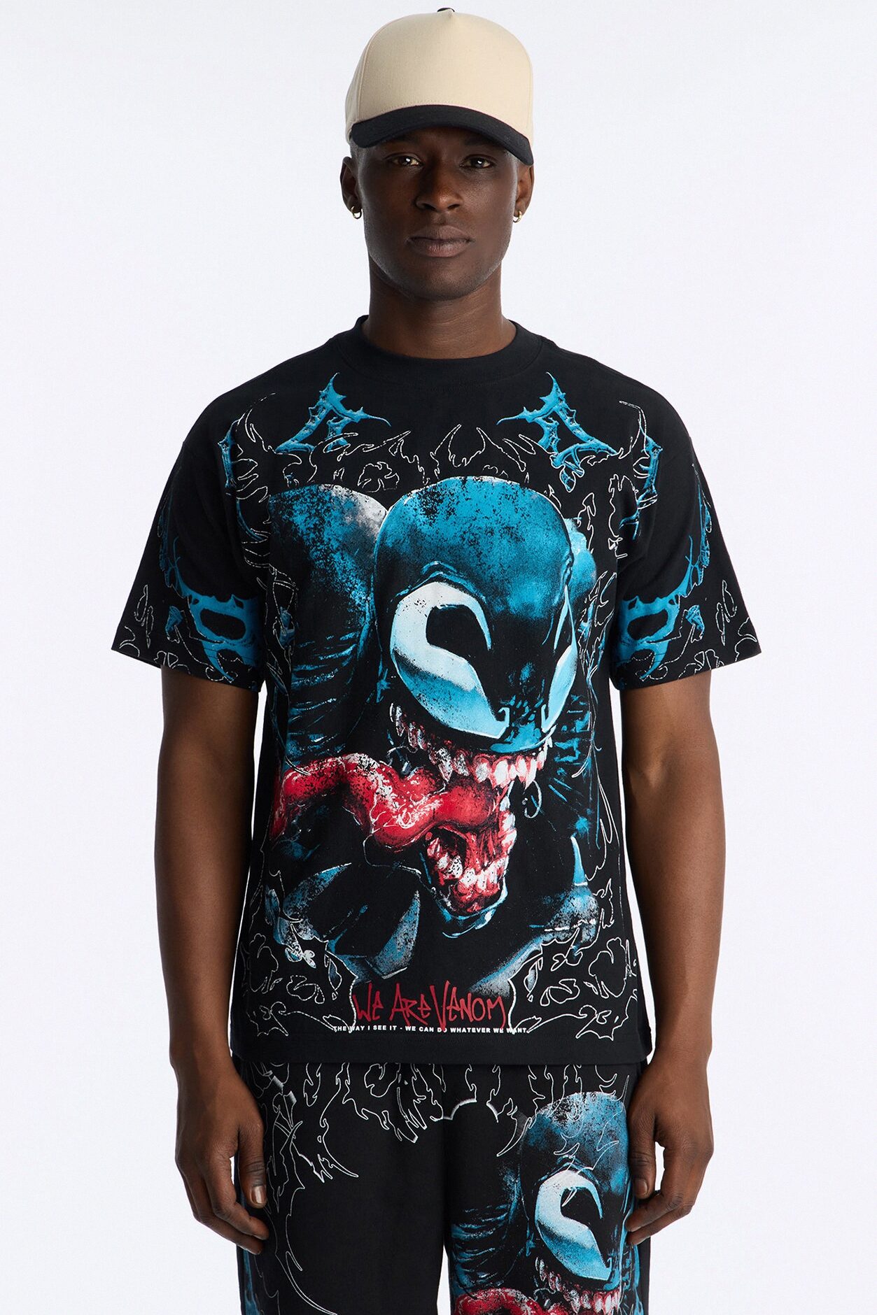 Venom Heavy Weight Boxy Short Sleeve Tee - Black