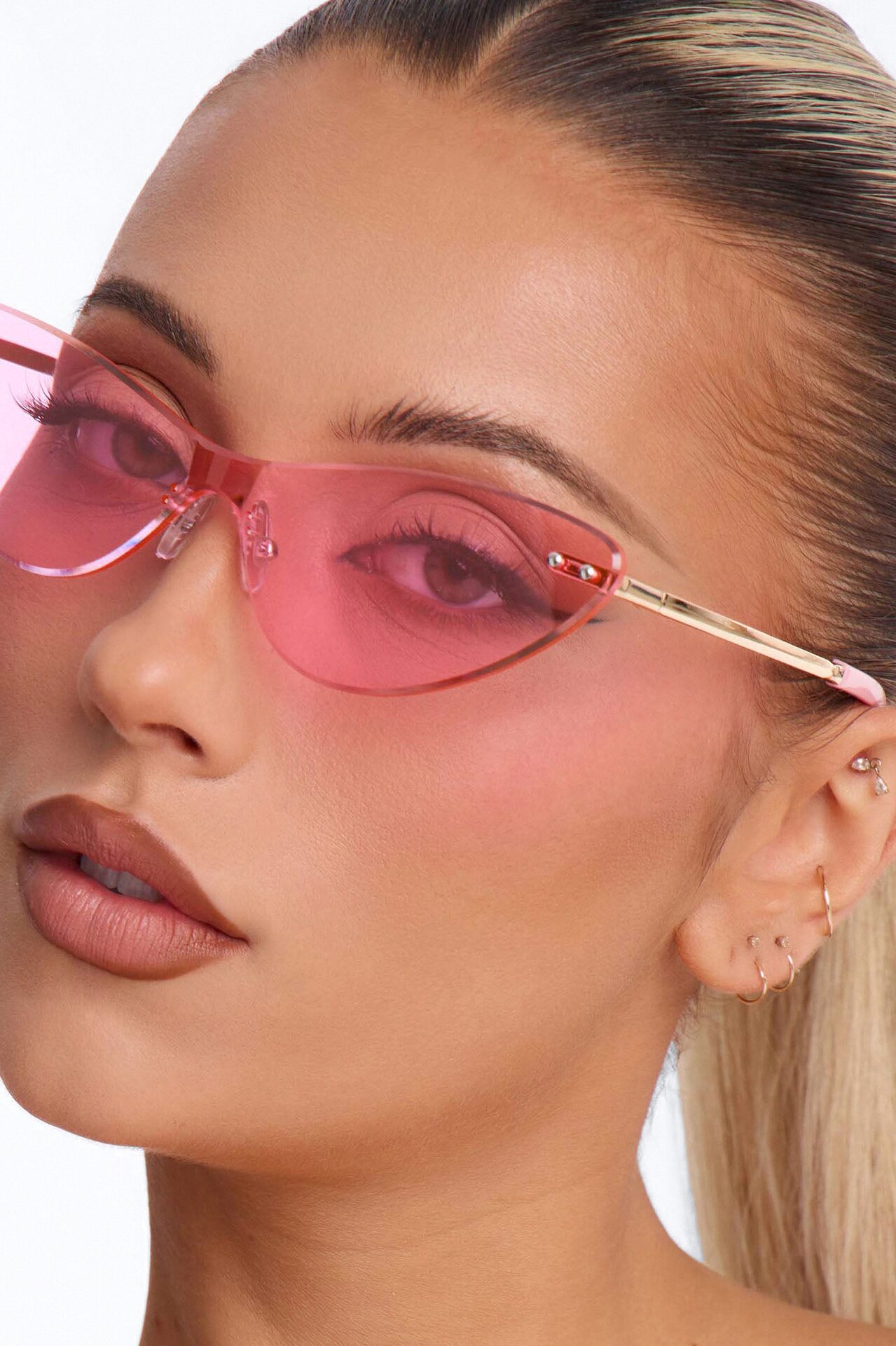 K Pop Sunglasses - Pink