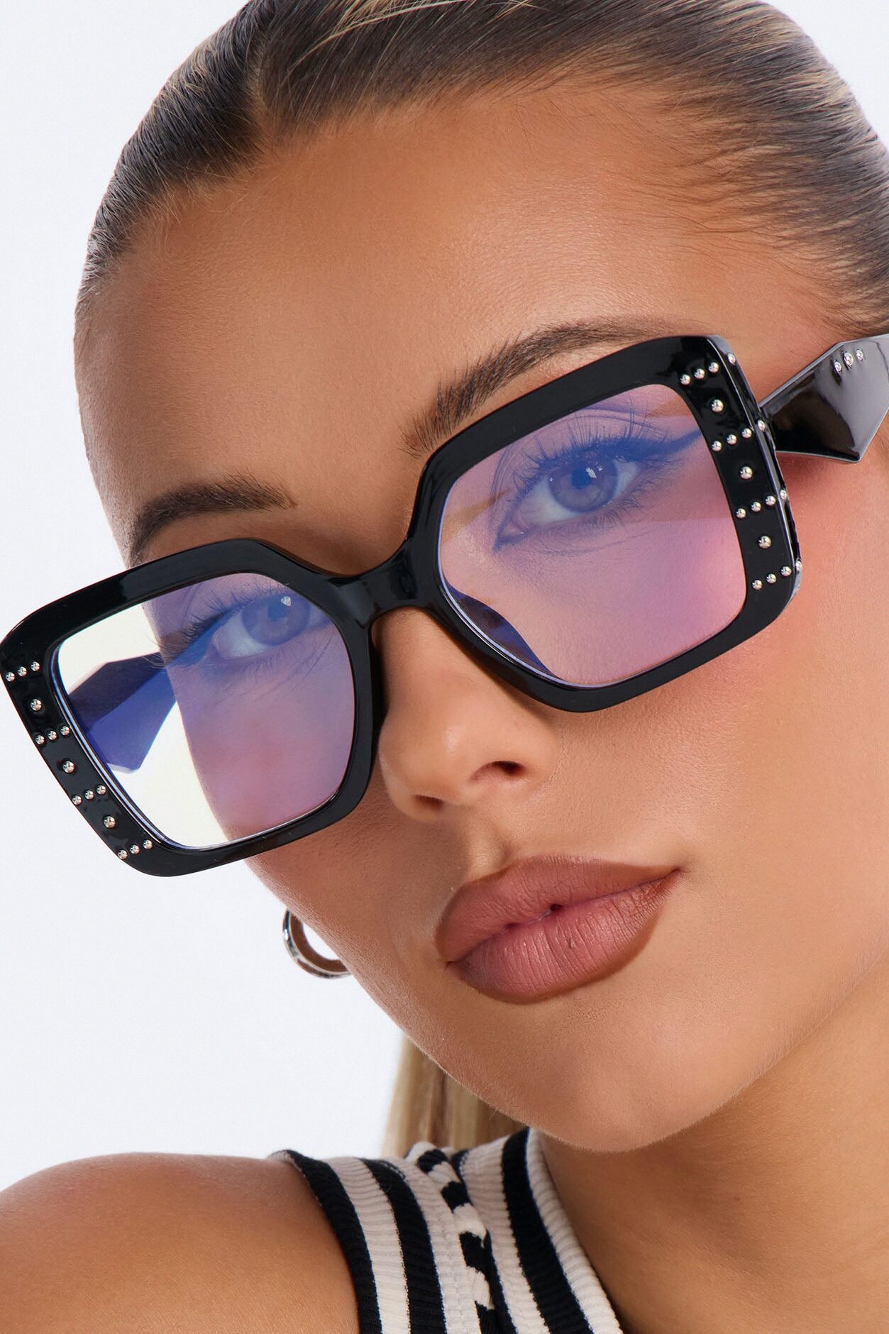 Rocking The Look Blue Light Glasses - Black