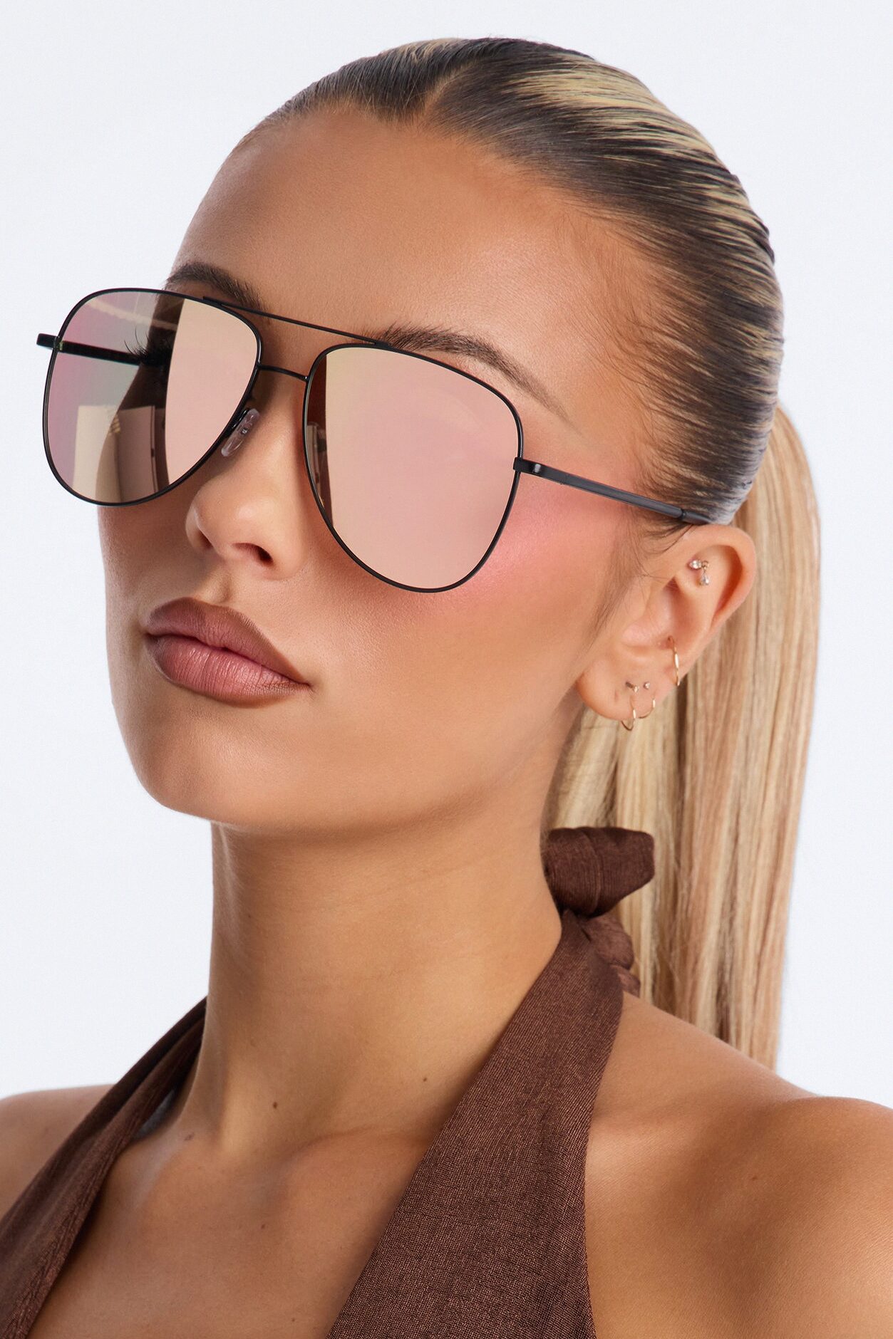 In My View Sunglasses - Rose