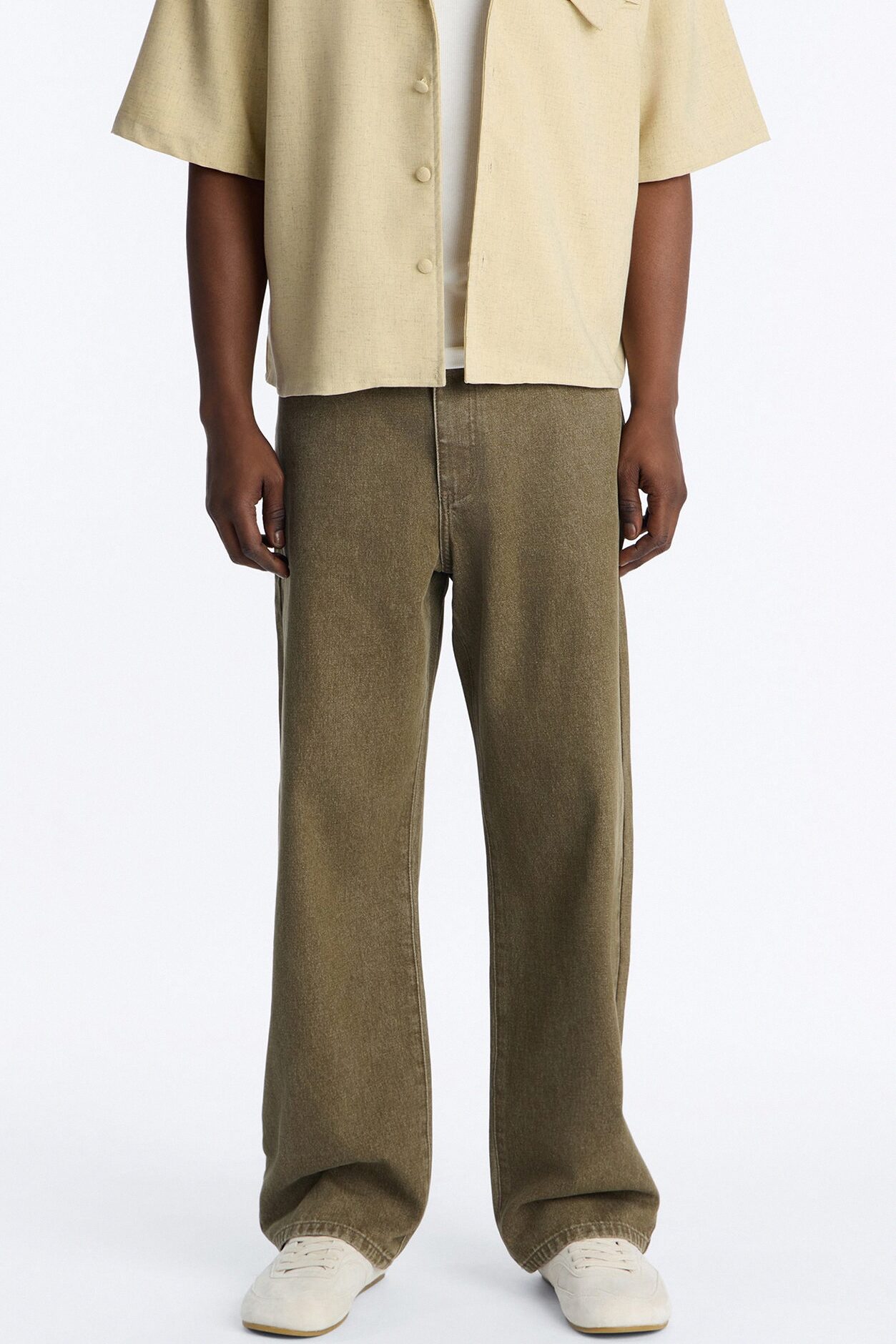 The Staple Baggy Jean - Olive