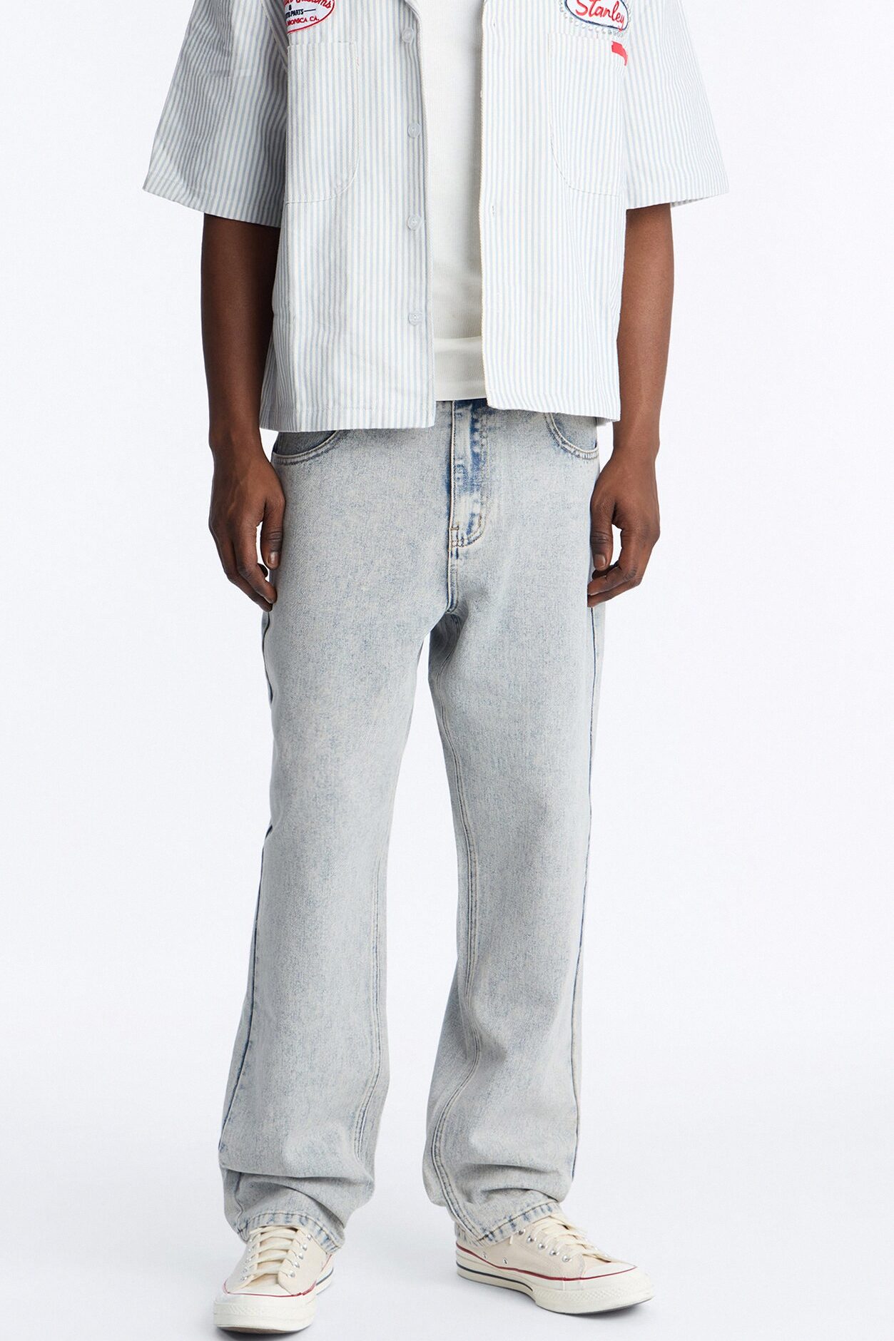 Miracle Wash Straight Jean - LightBlueWash