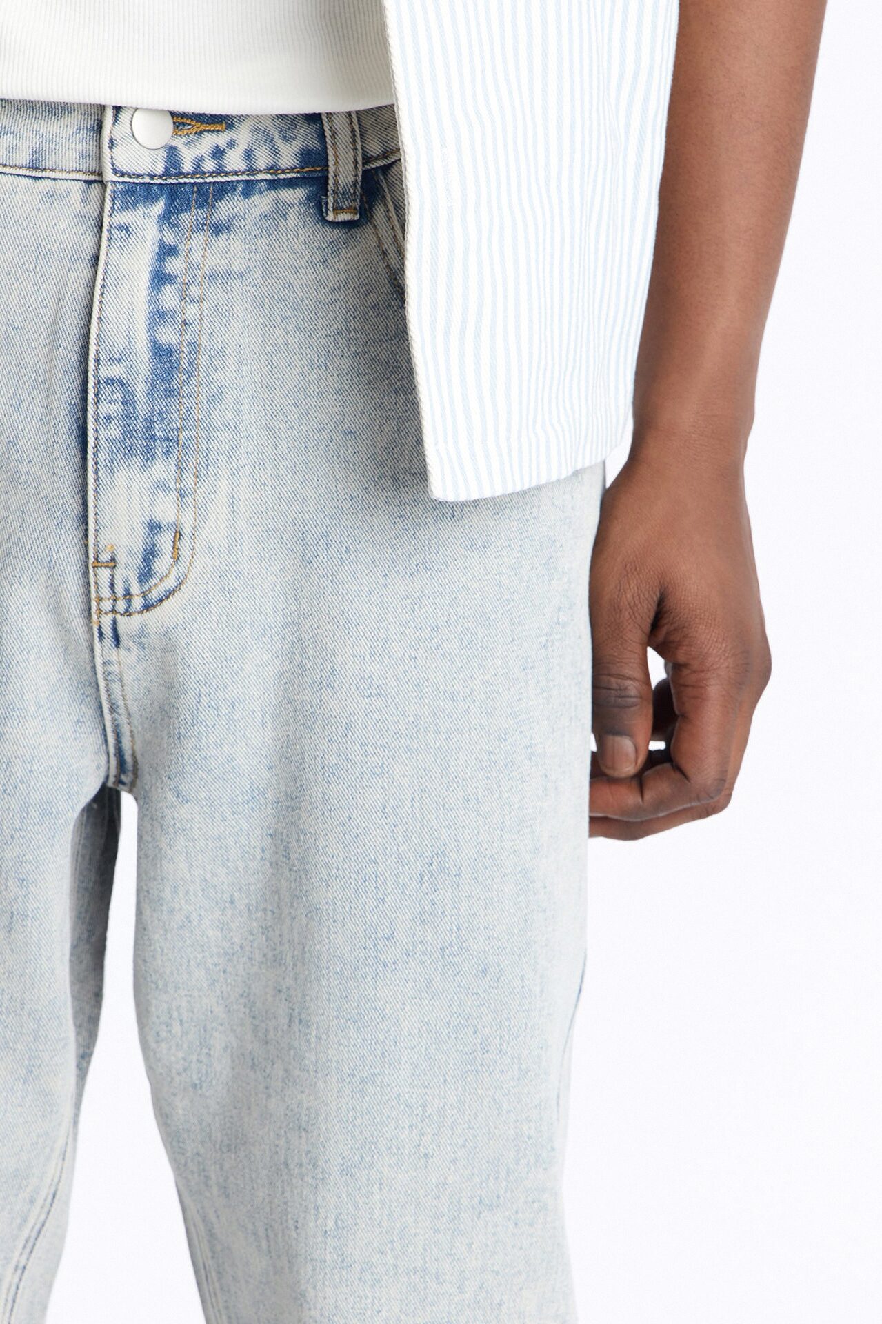 Miracle Wash Straight Jean - LightBlueWash