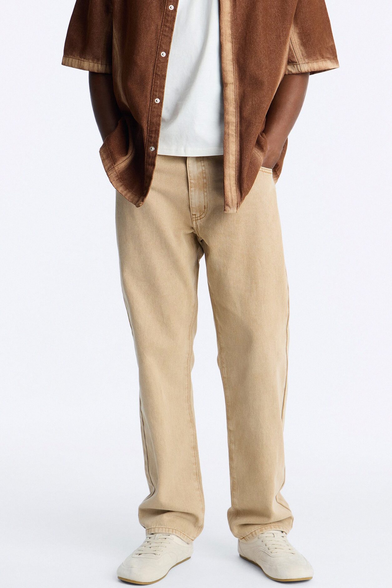 The Staple Straight Jean - Khaki