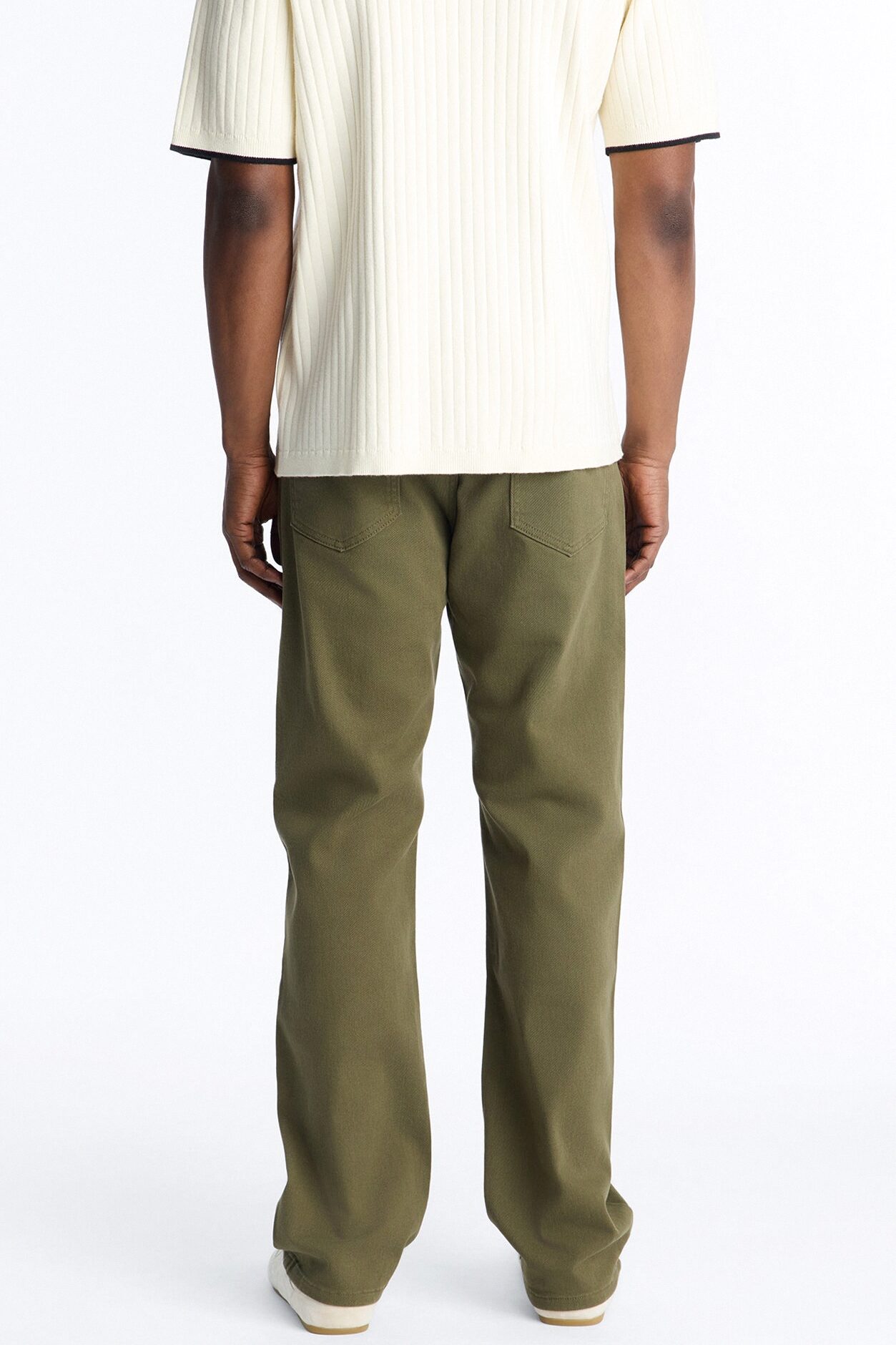 Mike Straight Taper Jeans - Olive