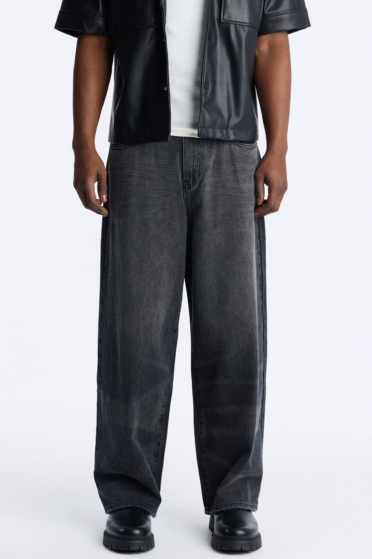 The Collective Baggy Jeans - Black