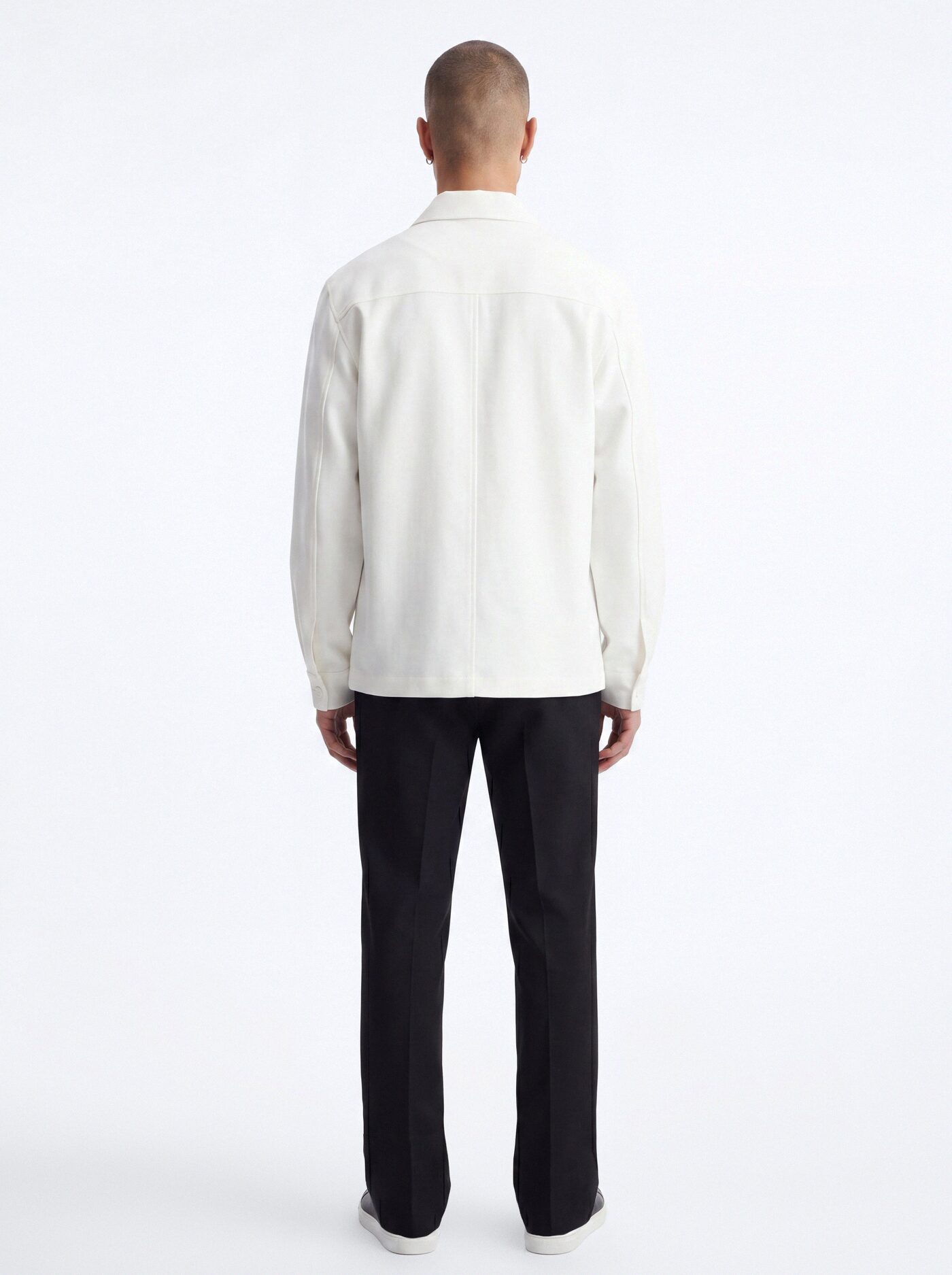 Modern Essential Relaxed Overshirt - Off White