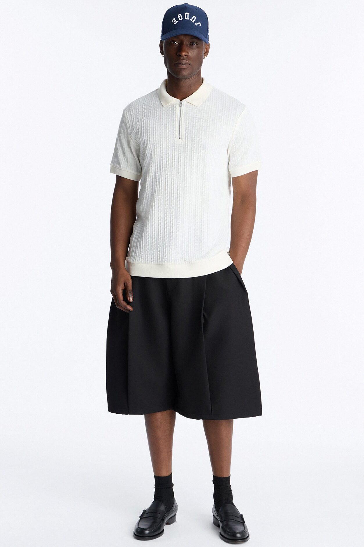 Caddie Short Sleeve Polo - White