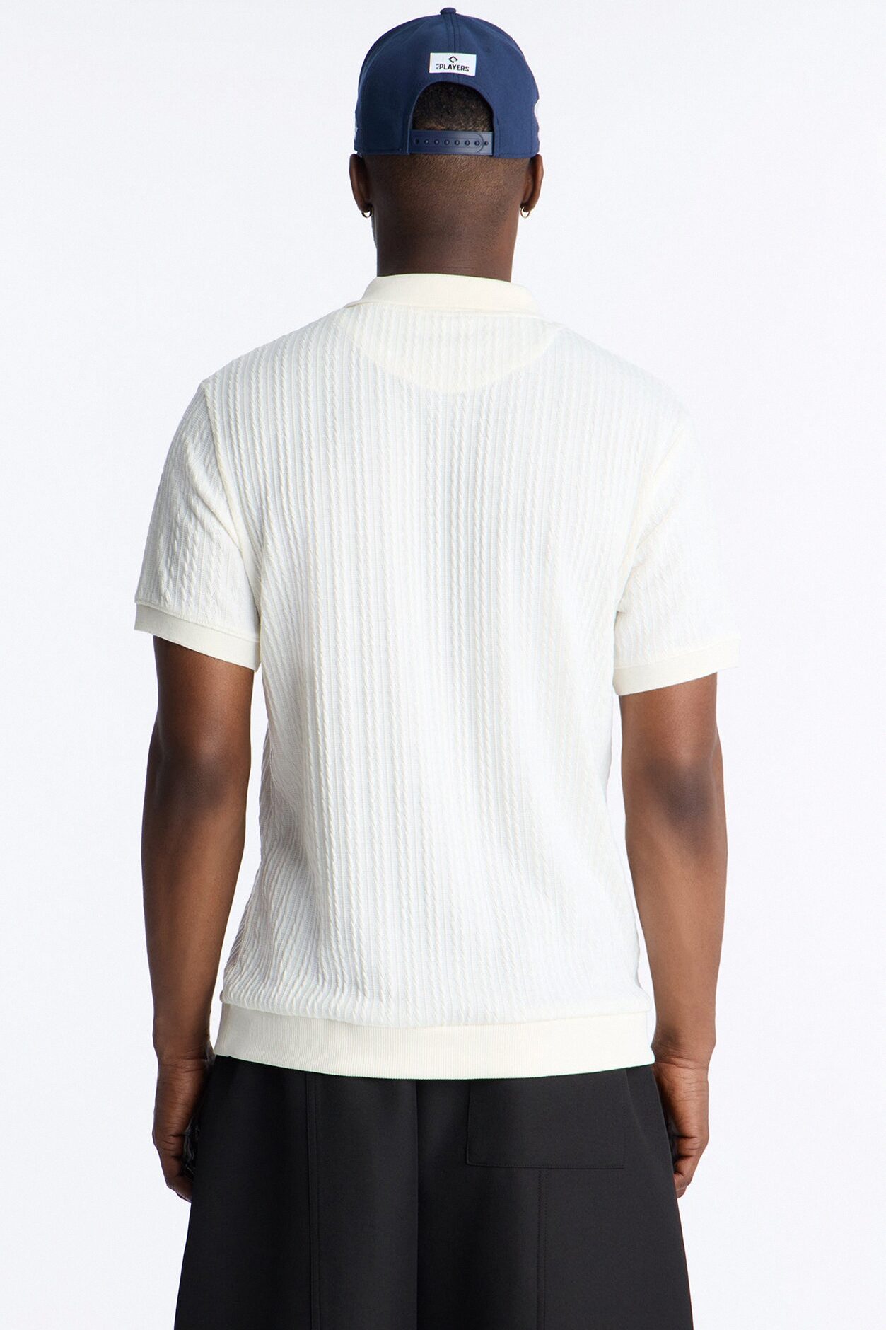 Caddie Short Sleeve Polo - White