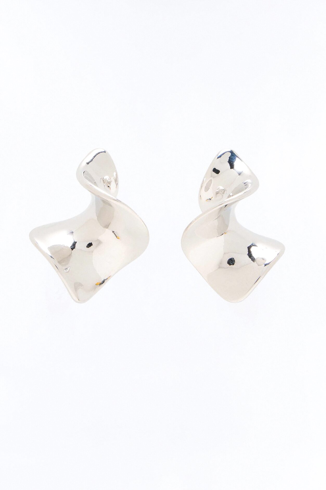 Get With It Stud Earrings - Silver