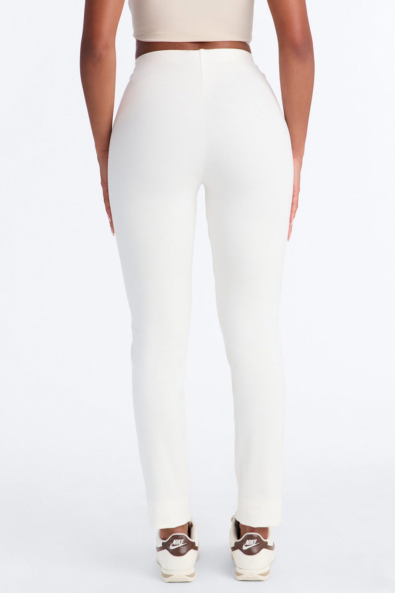 Quinn High Rise Everyday Cotton Legging 29″ - White