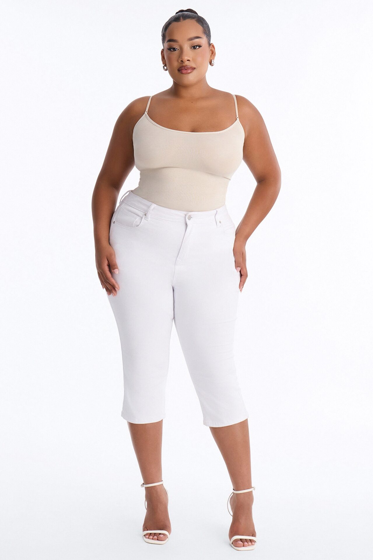 Sara Cami Top - Stone