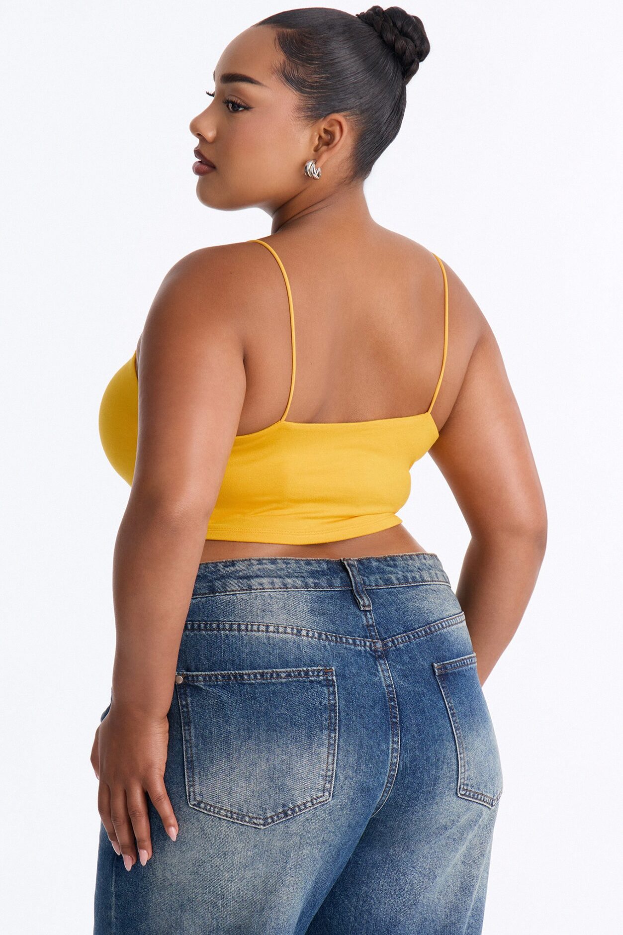 Kiki Super Cropped Top - Orange