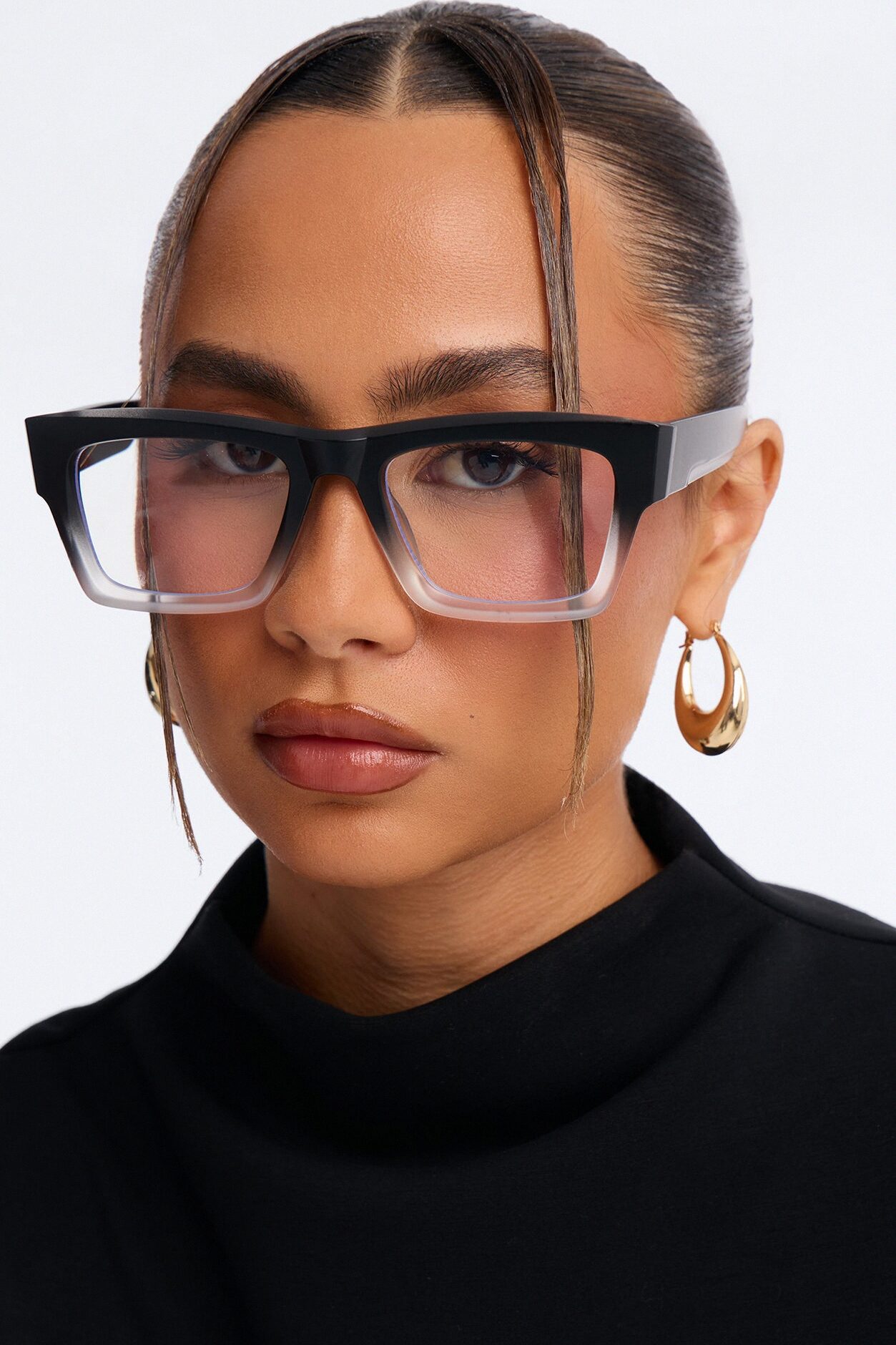 Working Overtime Sunglasses - White/Black