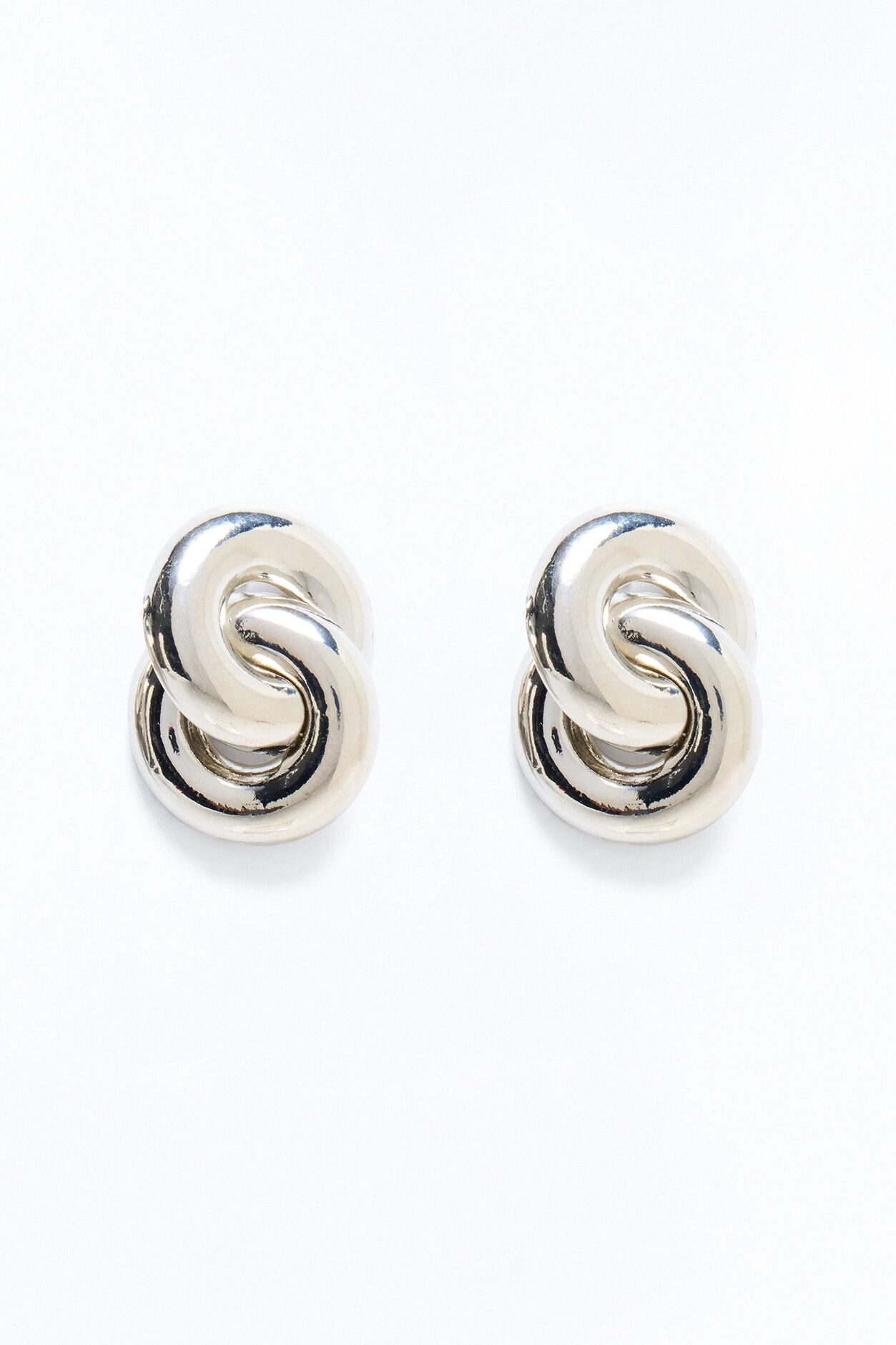 In Flow State Drop Earrings - Silver