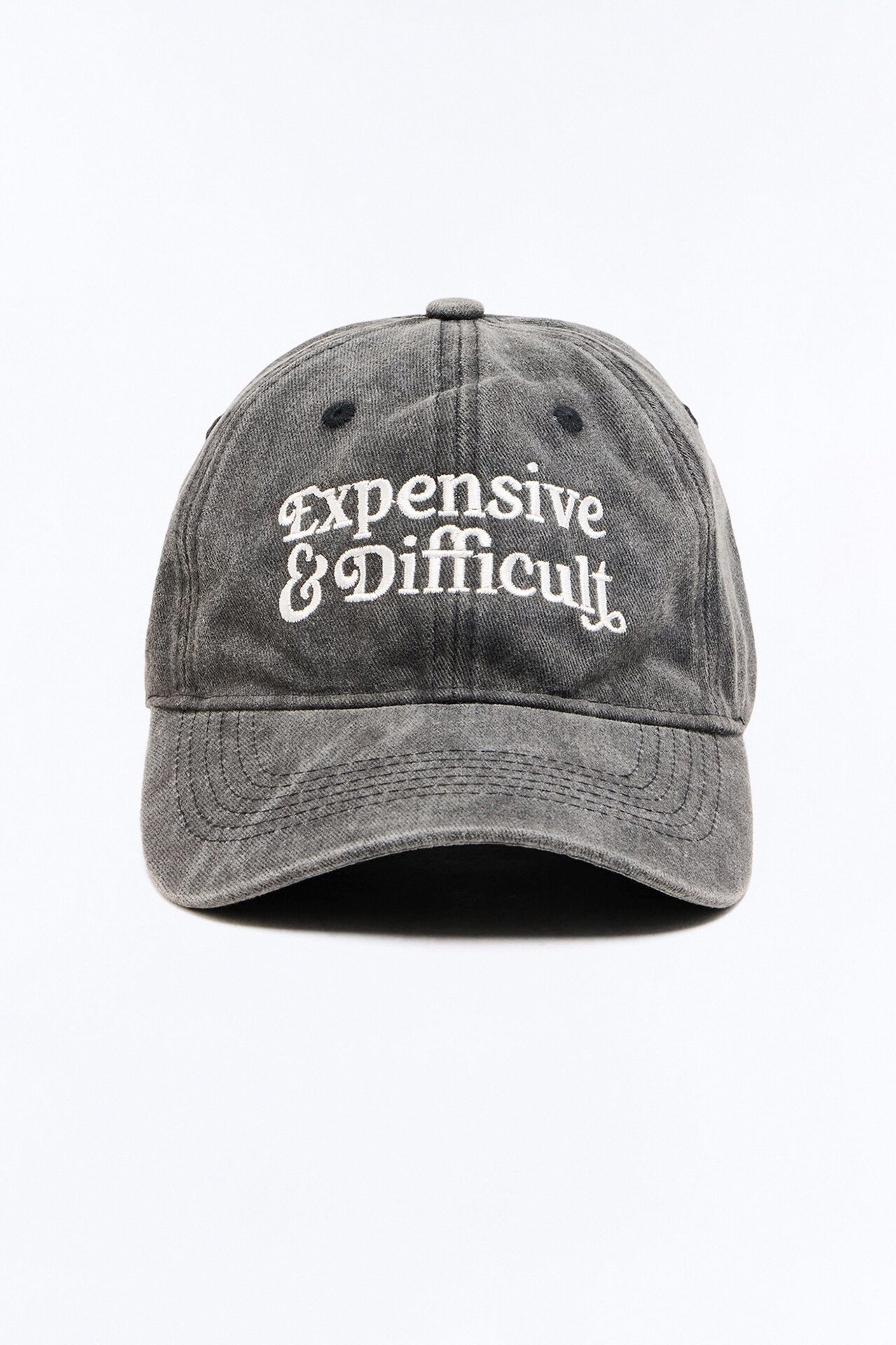 Expensive & Difficult Baseball Hat - Black