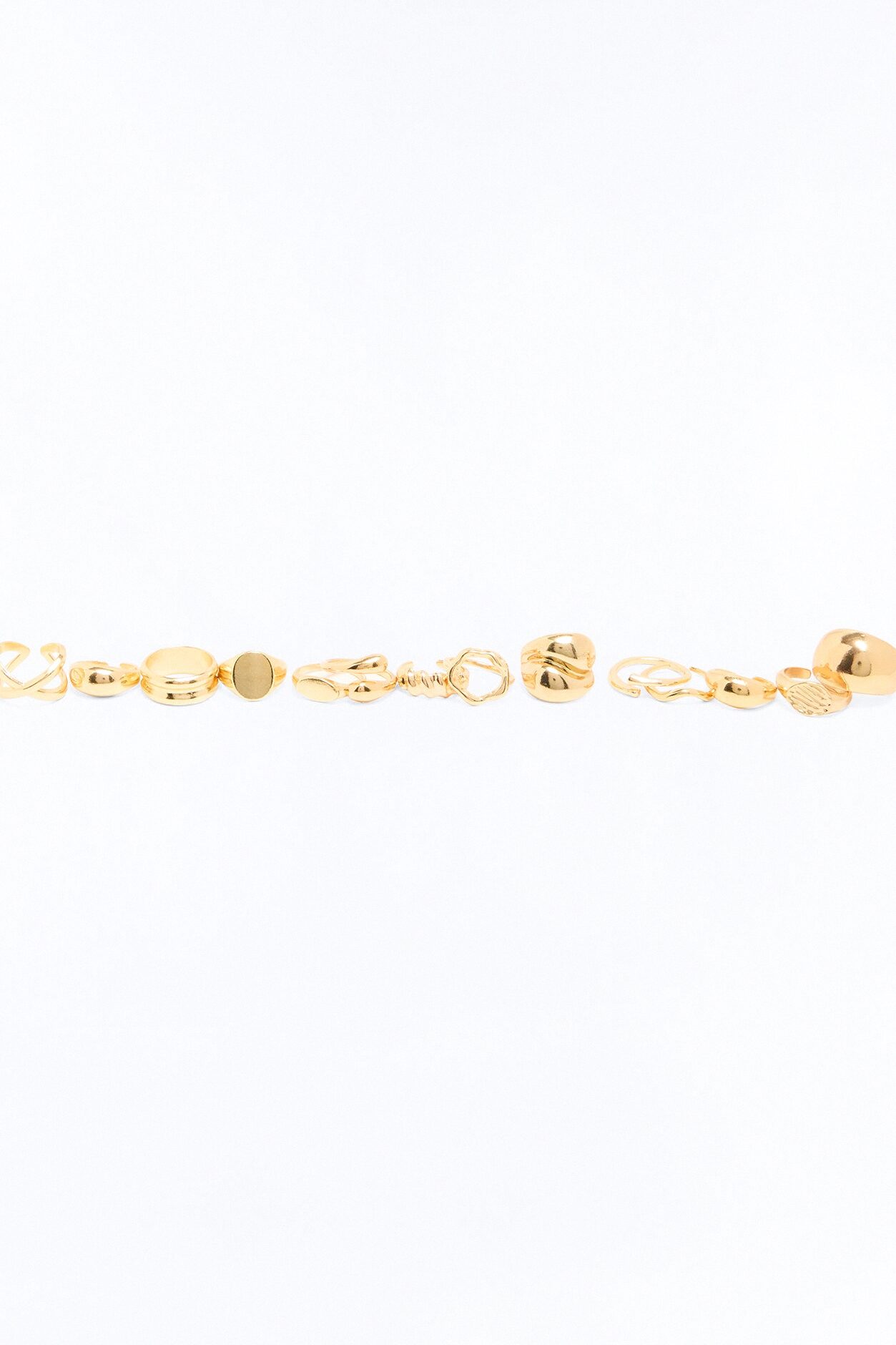 Maui 14 Piece Ring Set - Gold