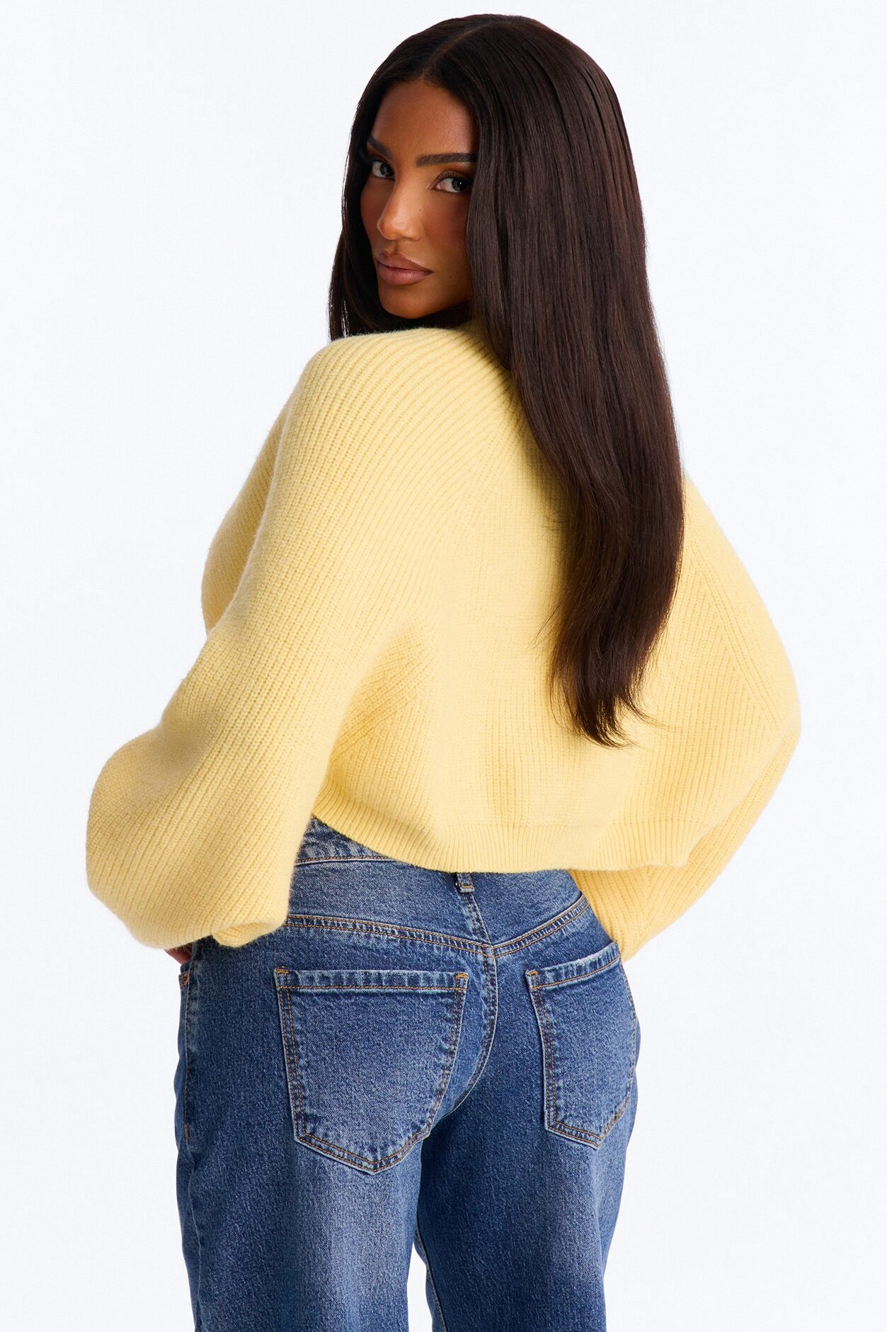 Whatever She Wants Cardigan - Butter Yellow