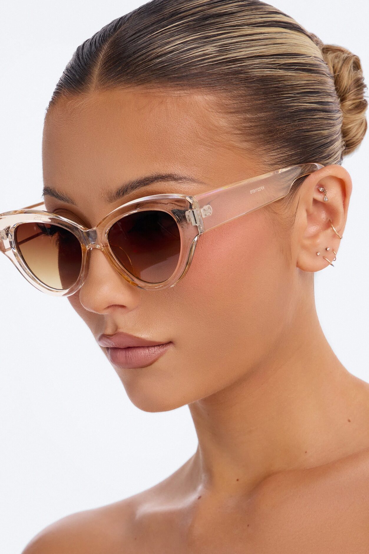 Beach Front Escape Sunglasses - Peach