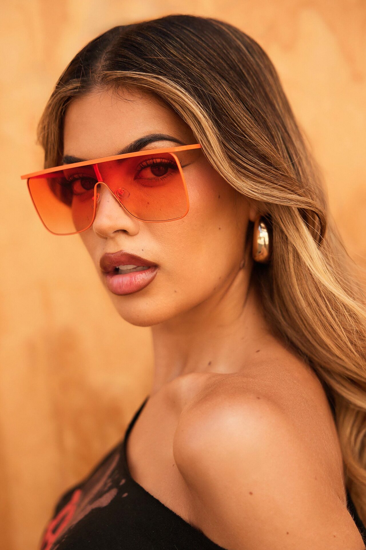 Fuel To The Fire Sunglasses - Orange