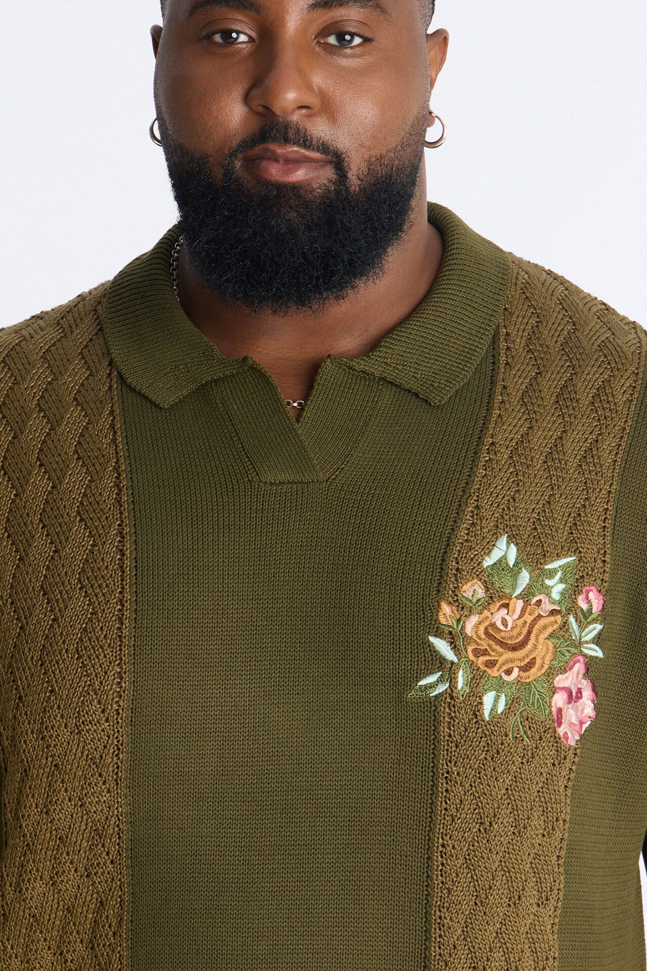 Herbarium Garden Polo - Khaki/combo