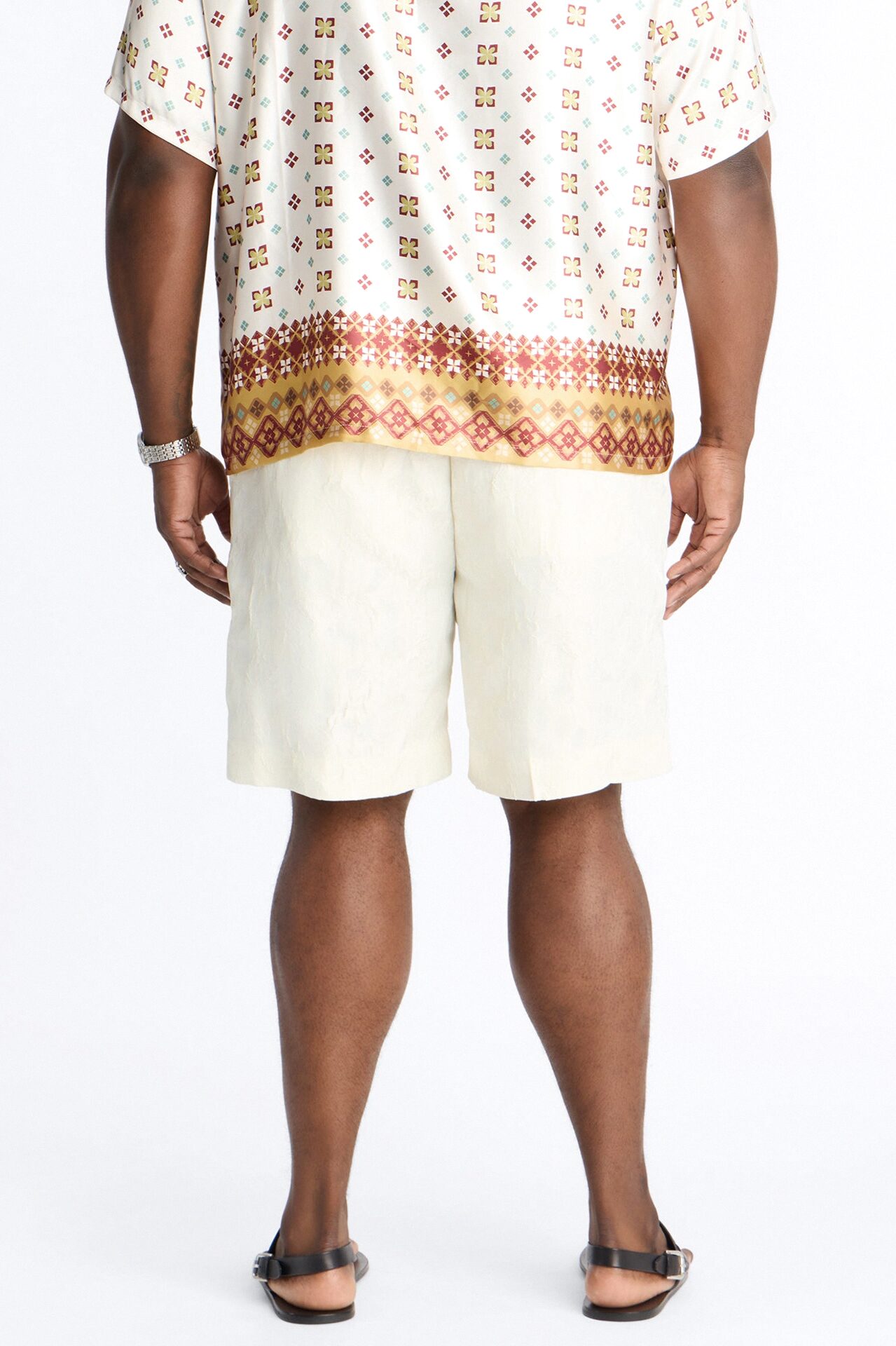 Straight Rose Mirage Short - Cream
