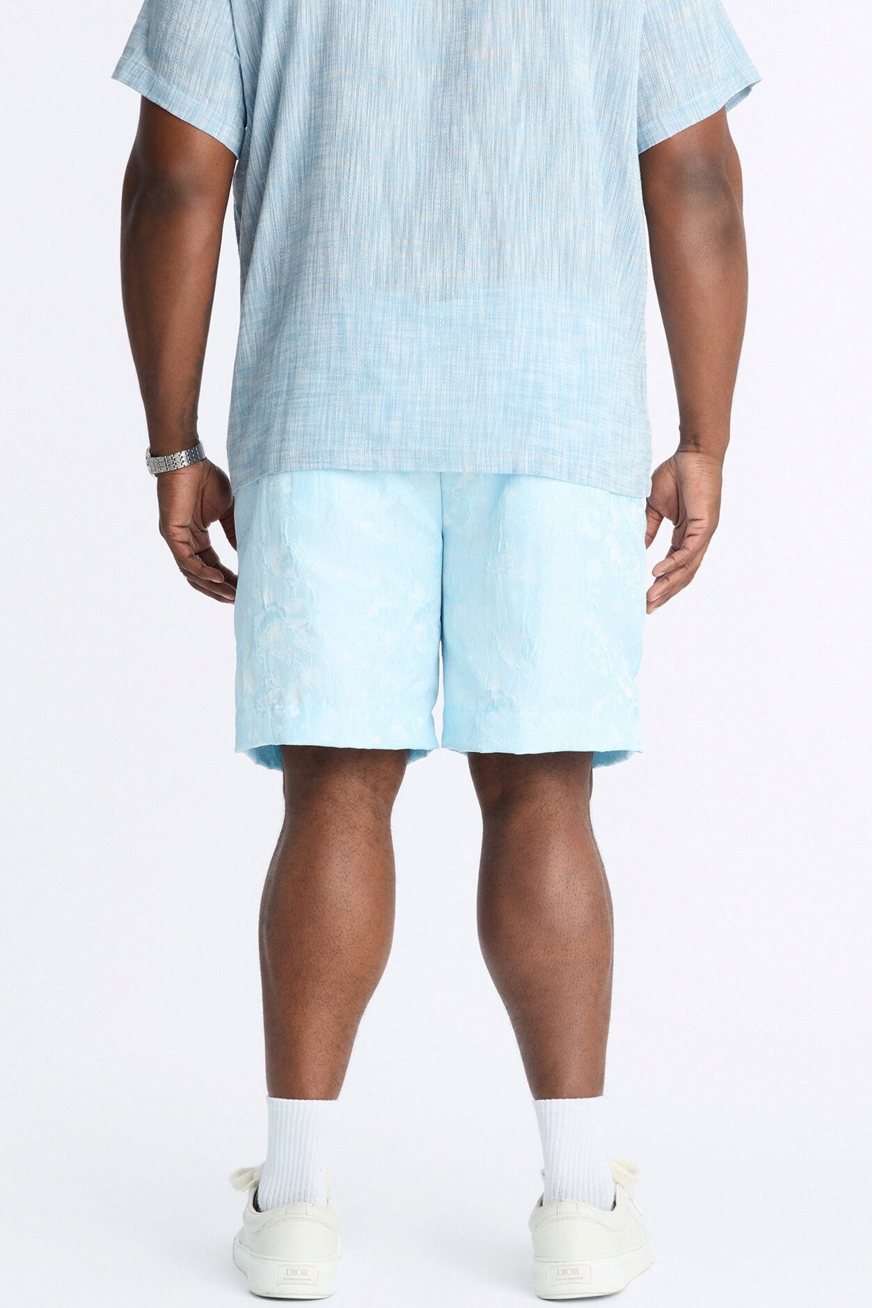 Straight Rose Mirage Short - LightBlue