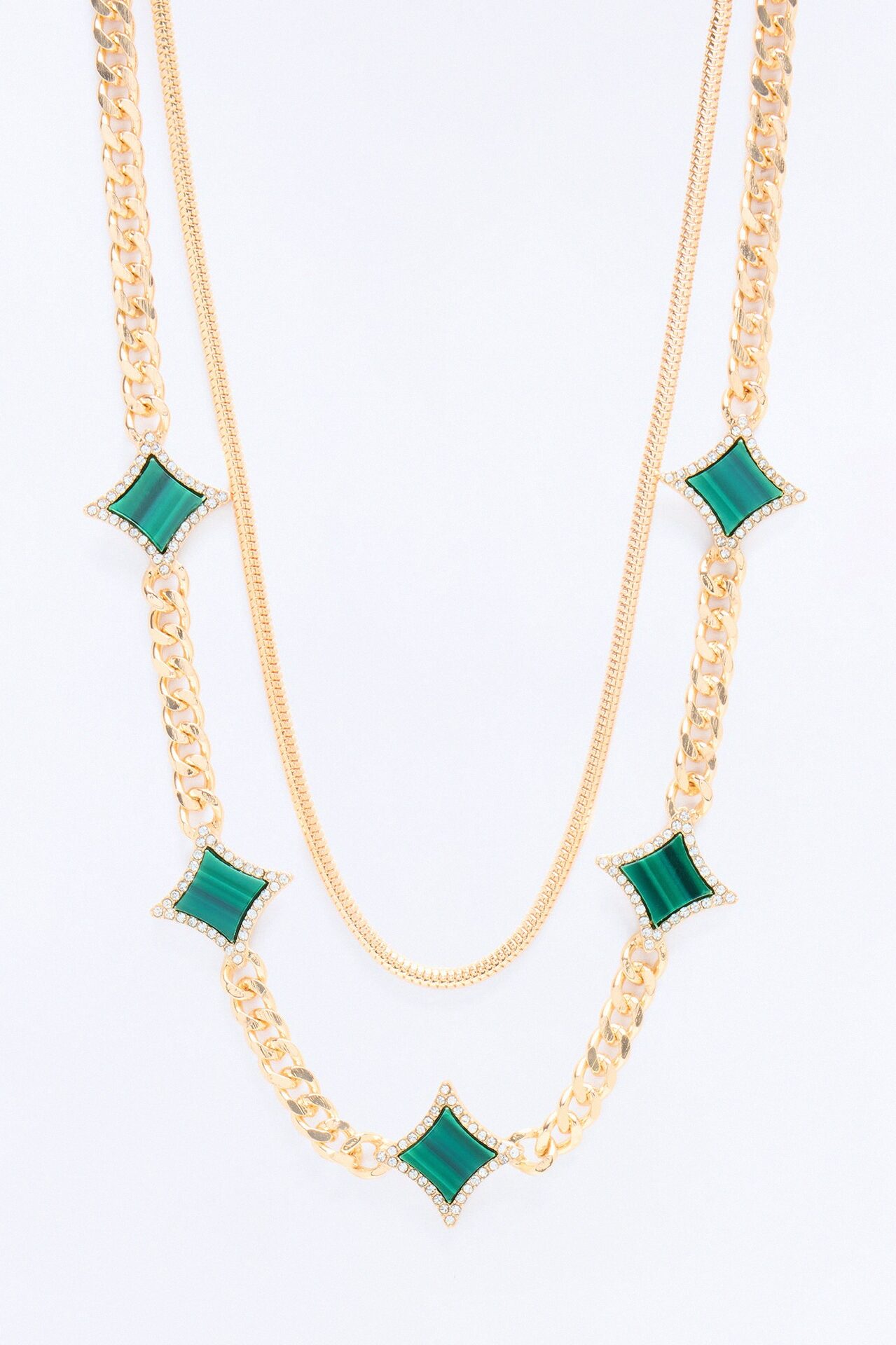 Forever In The Stars Necklace Set - Gold