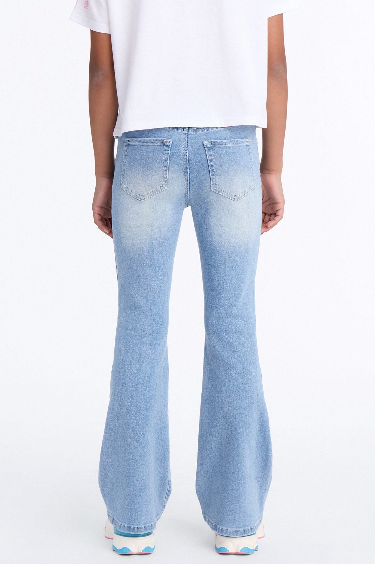 Mini Love You So Flare Jeans - Medium Wash