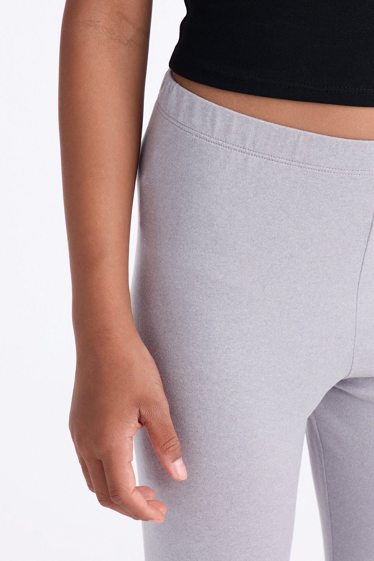 Mini Almost Every Day Leggings - Heather Grey