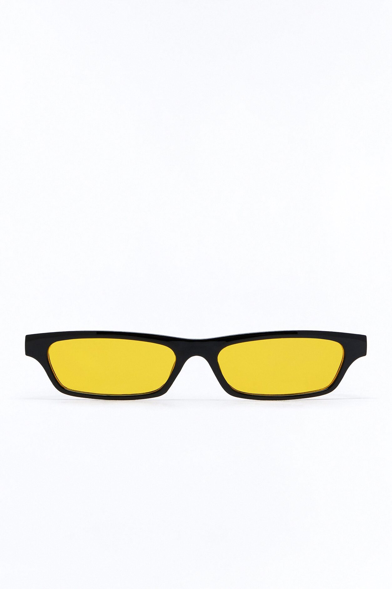 Heading Out Now Sunglasses - Black/Yellow