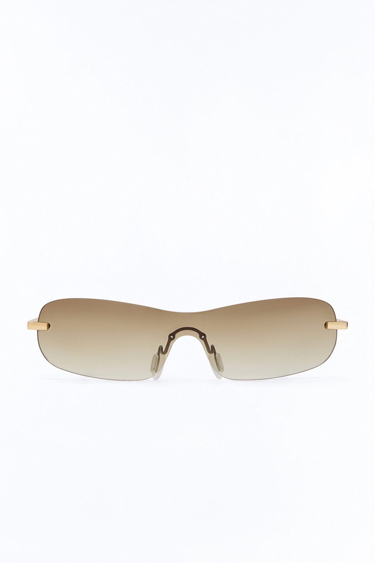 Baddie In Da Club Sunglasses - Brown
