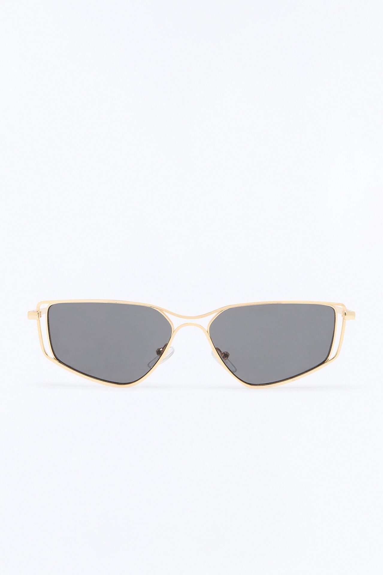 Day In LA Sunglasses - Gold/Black