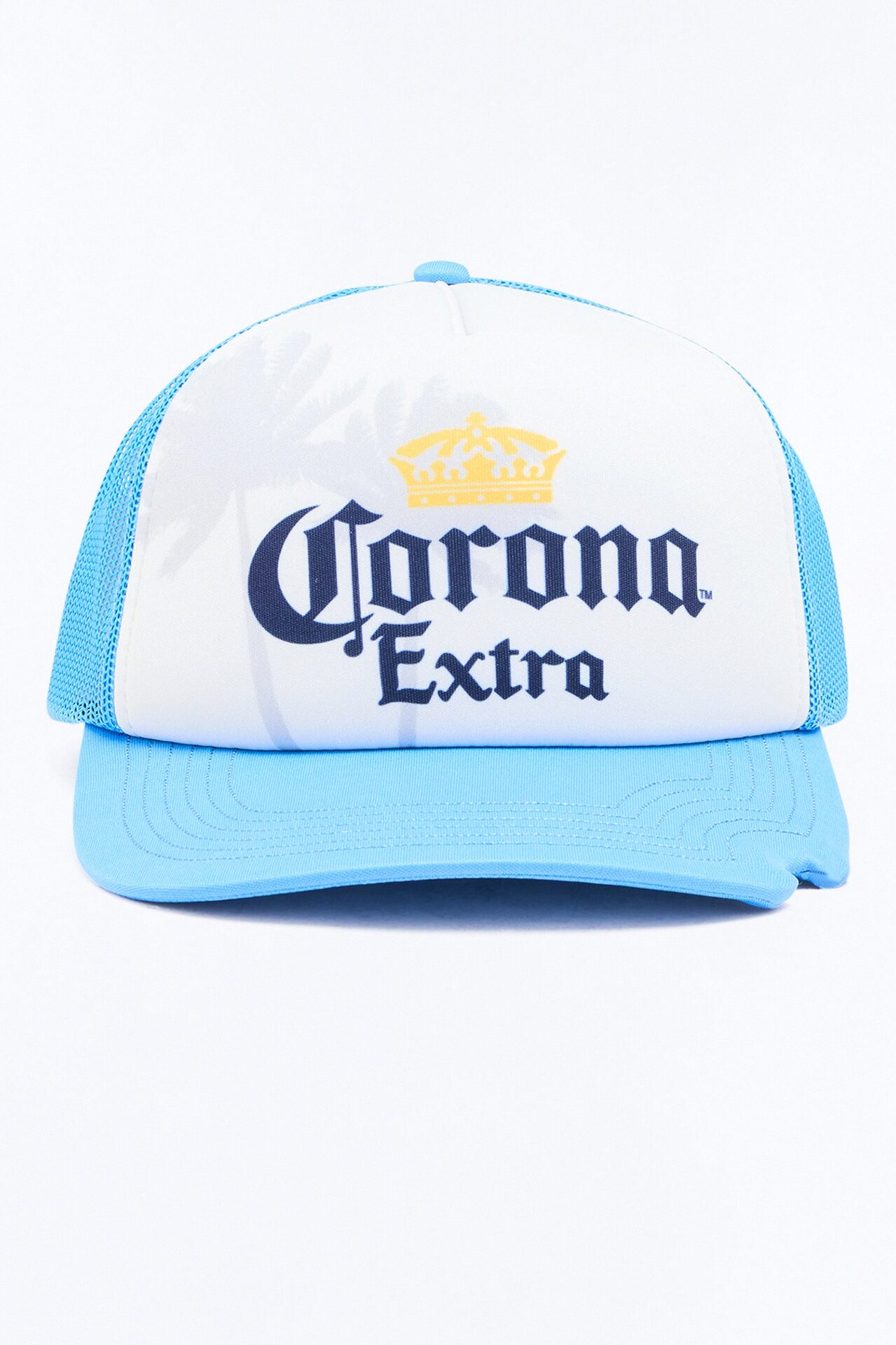 Corona Bottle Opener Trucker Hat - White/Blue