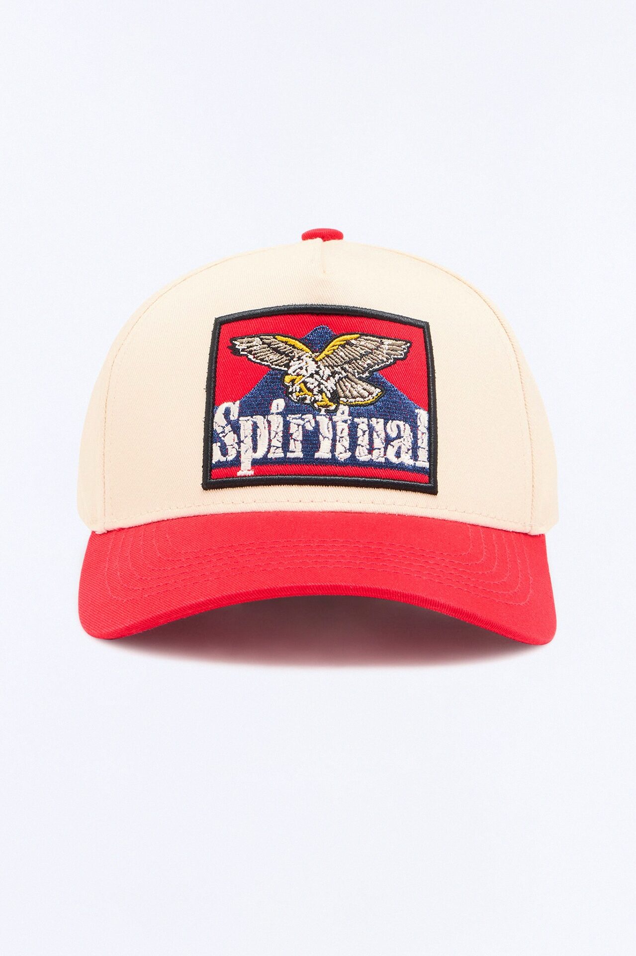 Spiritual Colorblock Snapback Hat - Stone/Combo