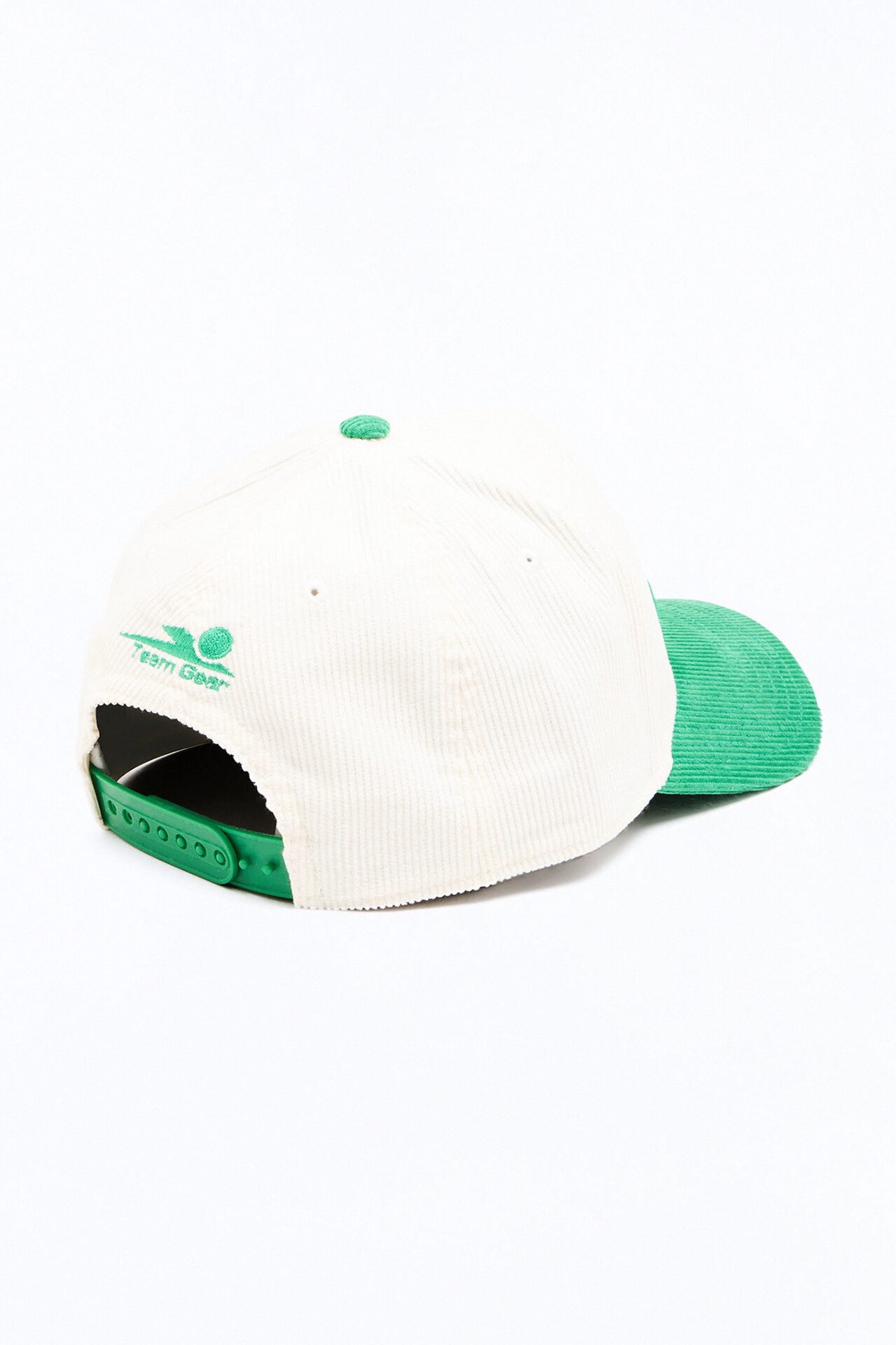Brazil Corduroy Baseball Hat - White/combo