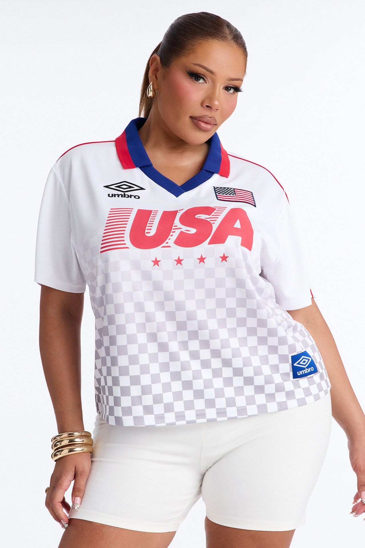 Umbro USA Athletic Jersey - White