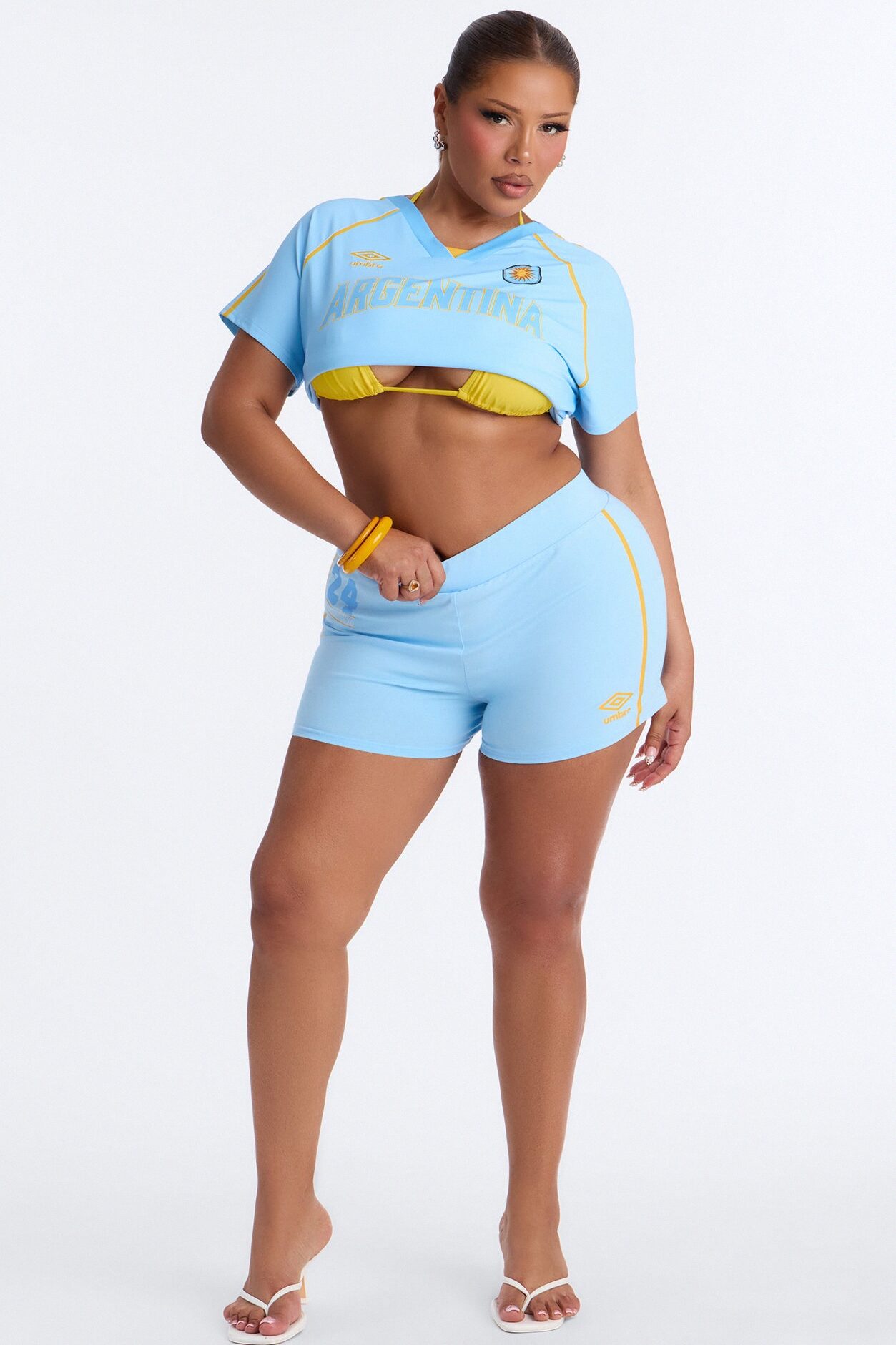 Umbro Argentina Soccer Jersey - Light Blue