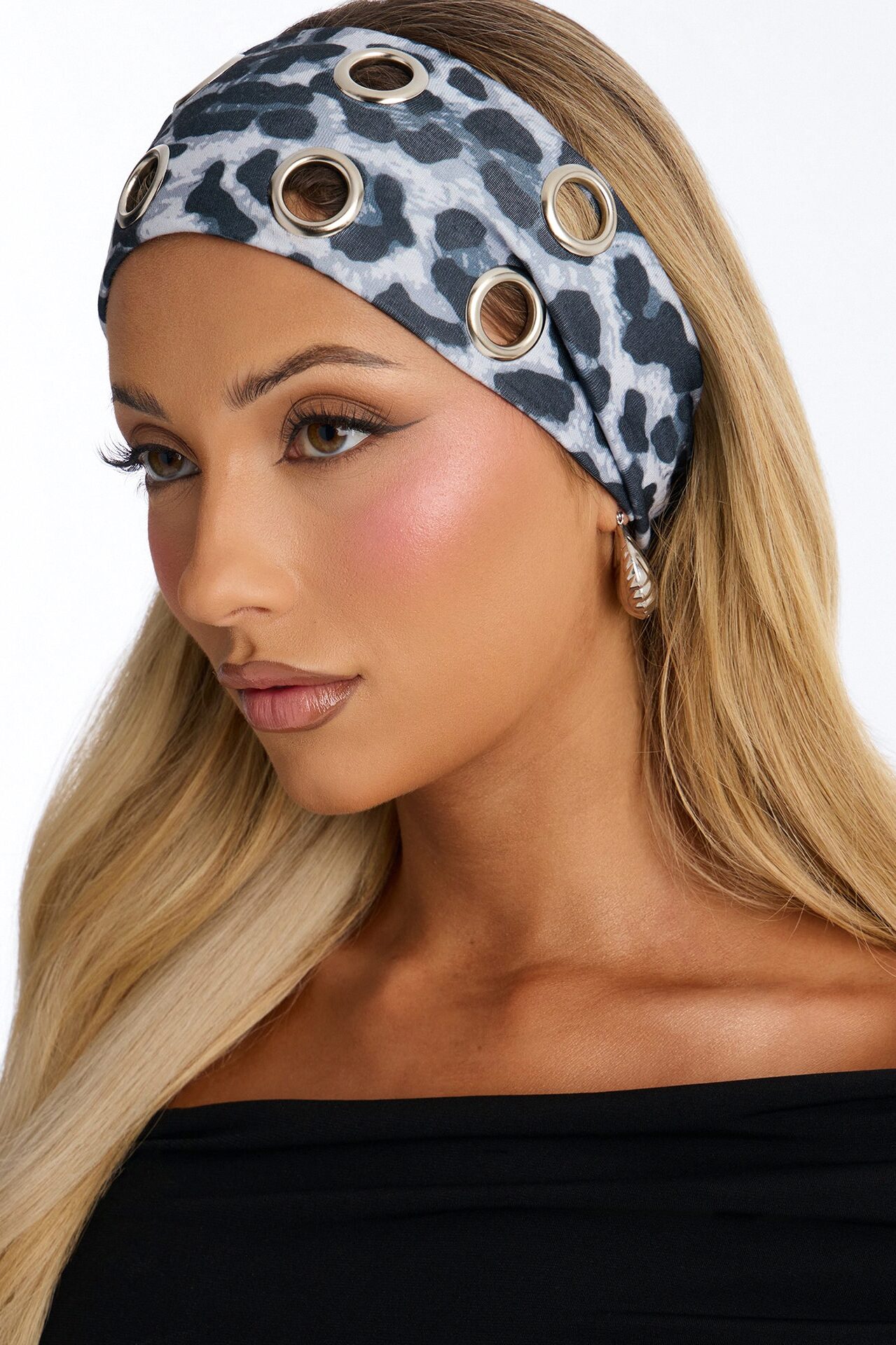 Tough Act To Follow Headband - Black/Grey