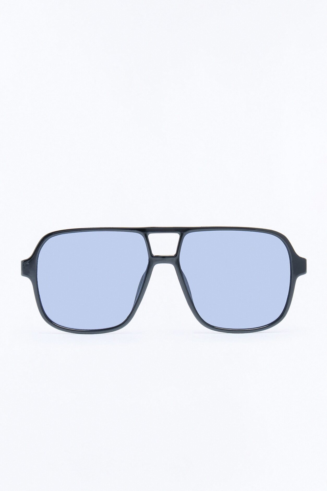 Open Spaces Aviator Sunglasses - Black/Smoke