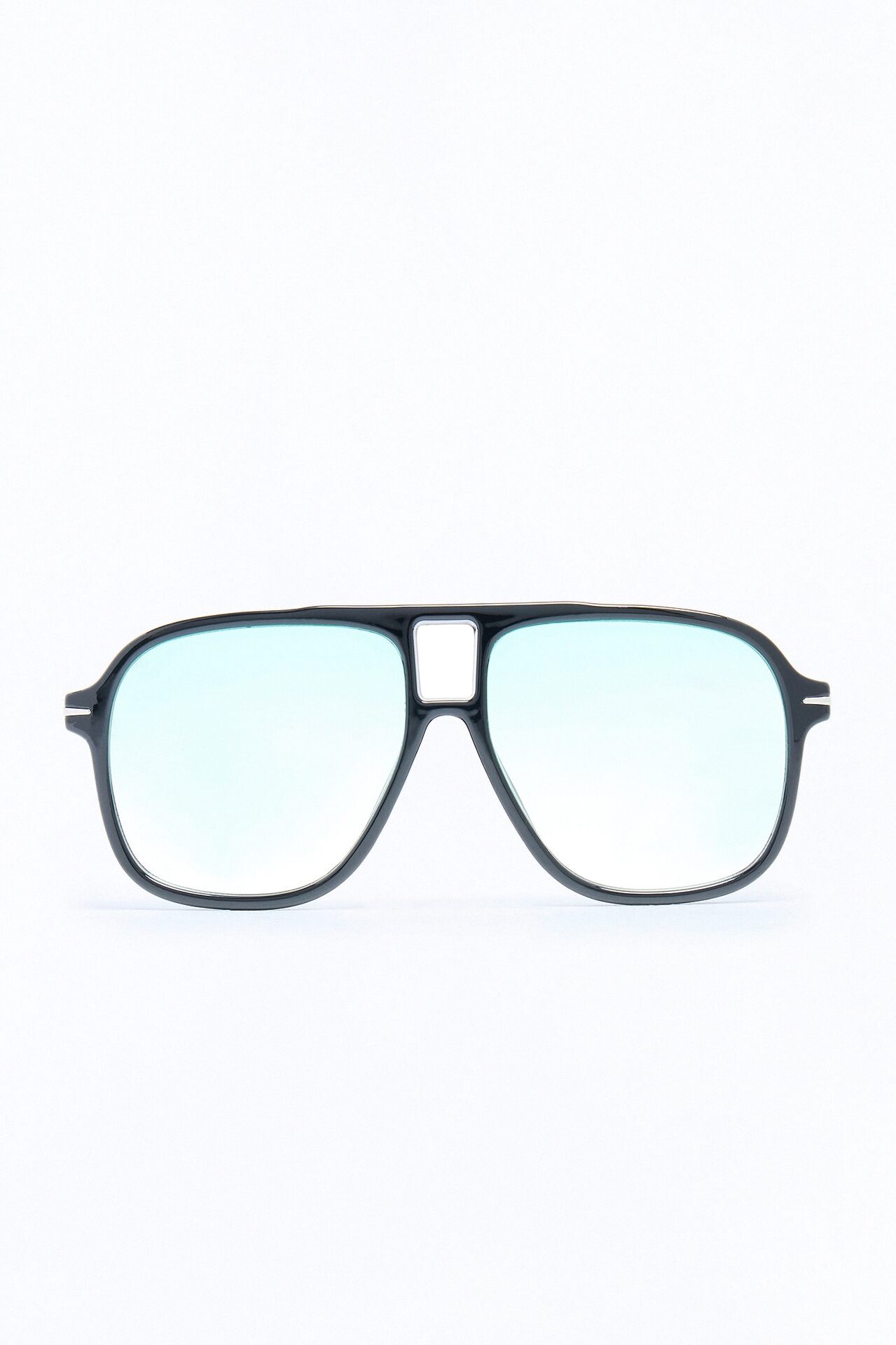 See You There Aviator Sunglasses - Black