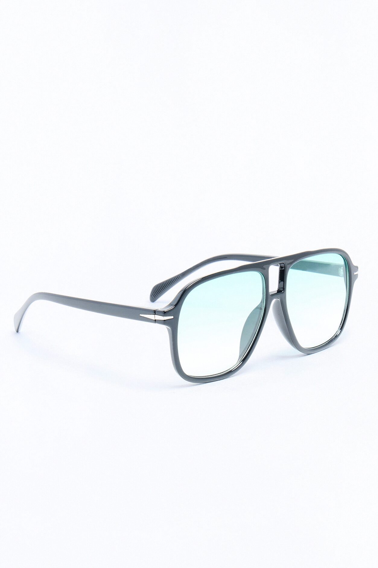 See You There Aviator Sunglasses - Black