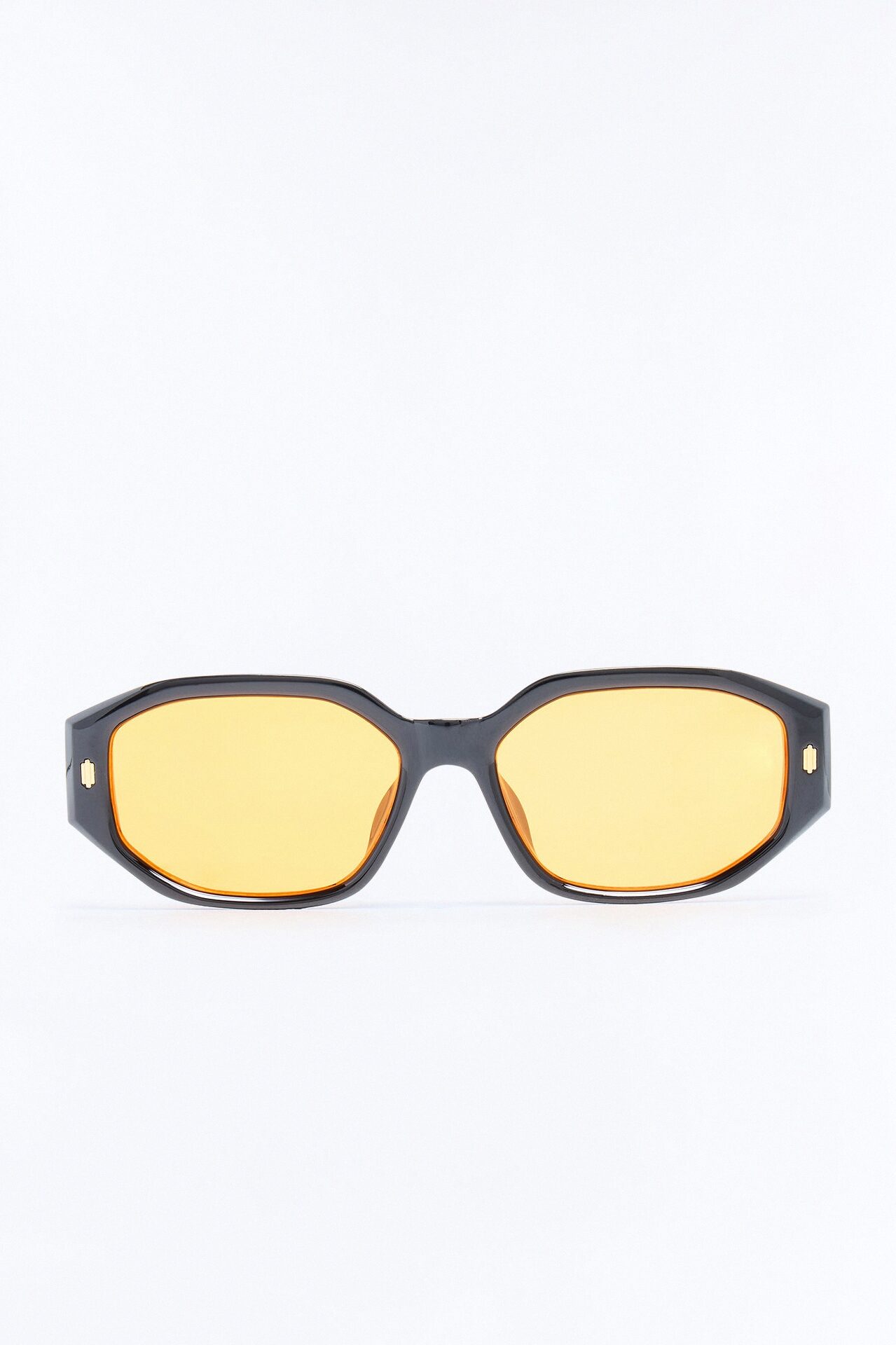 Hello Weekend Sunglasses - Black/Yellow