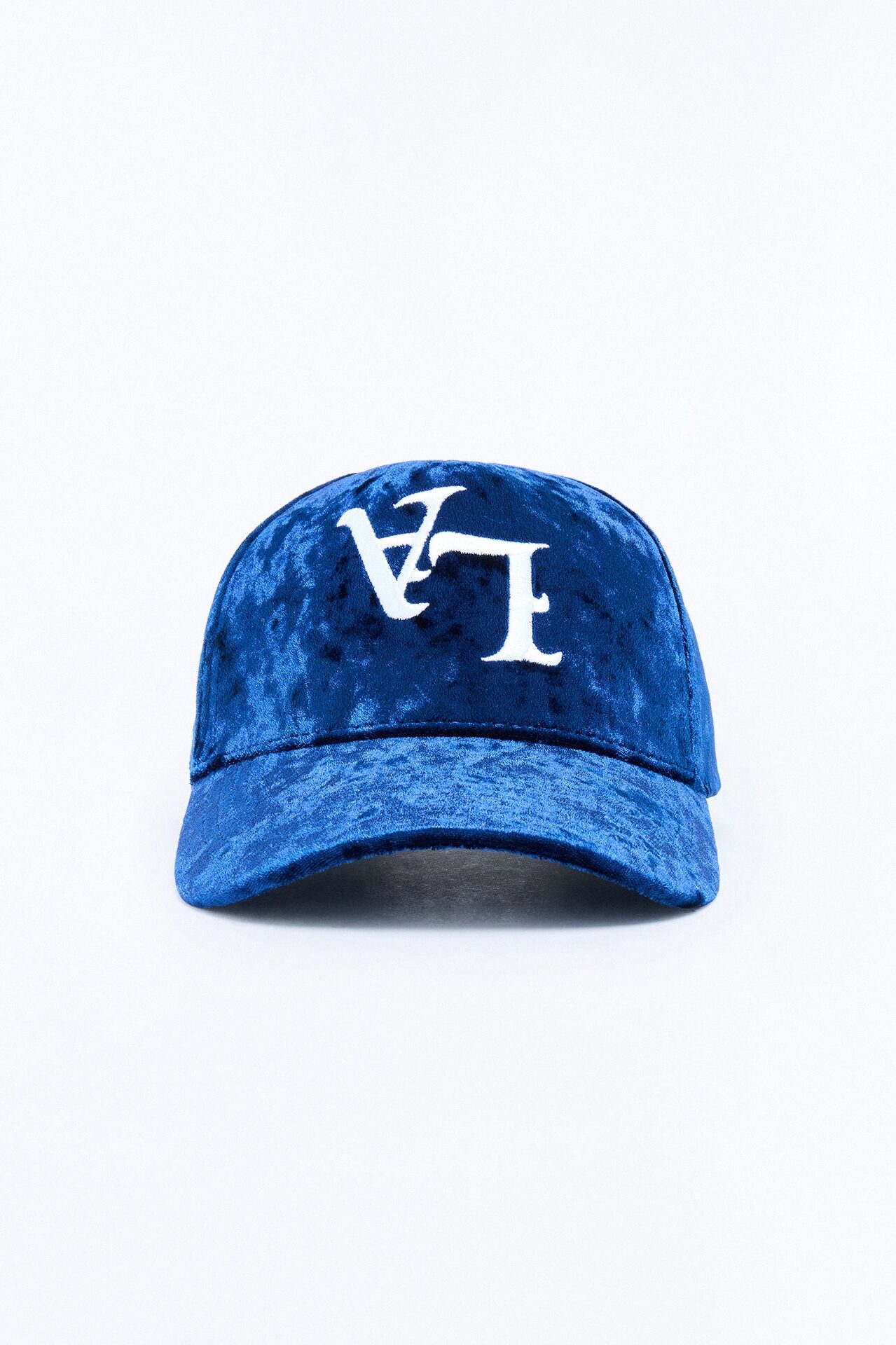 City Of LA Velvet Structured Snapback Hat - Navy