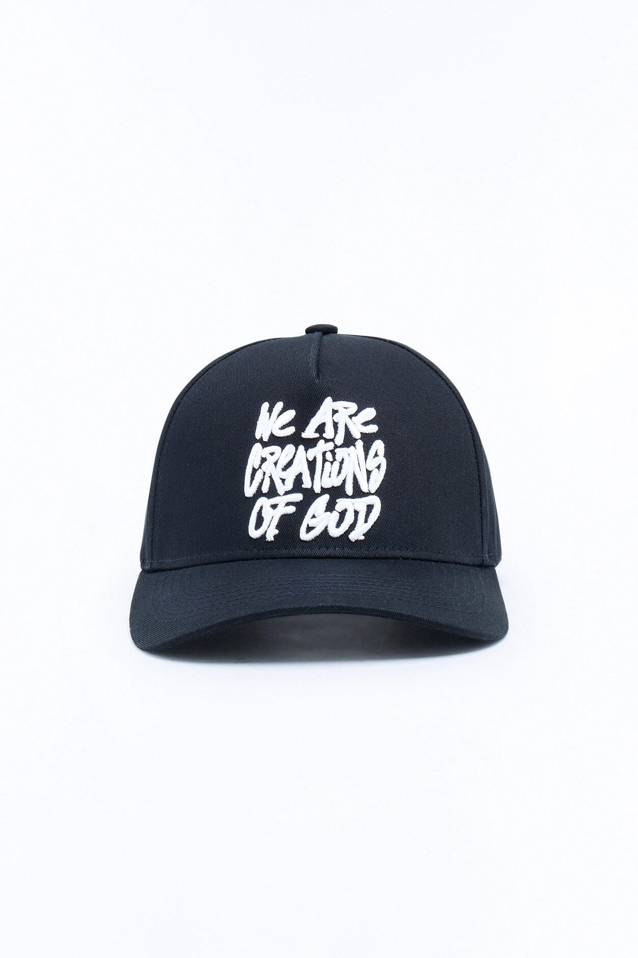 Creations Of God Embroidered Snapback Hat - Black