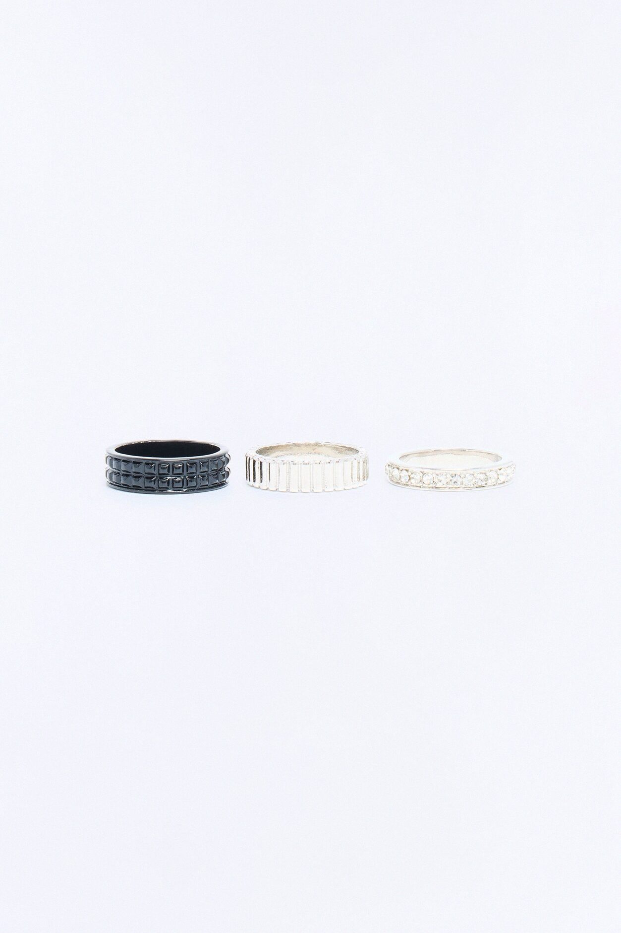 Entrust In Me Ring Set - Silver