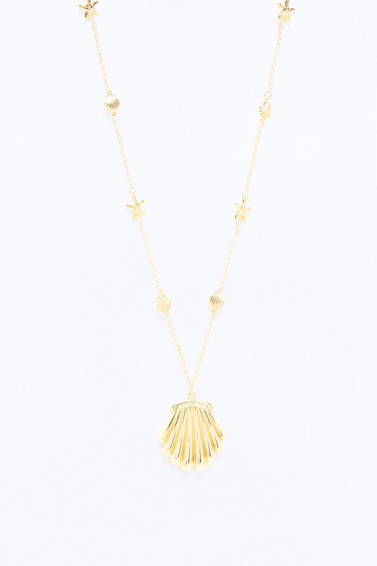 Treasure Of The Sea Necklace - Gold